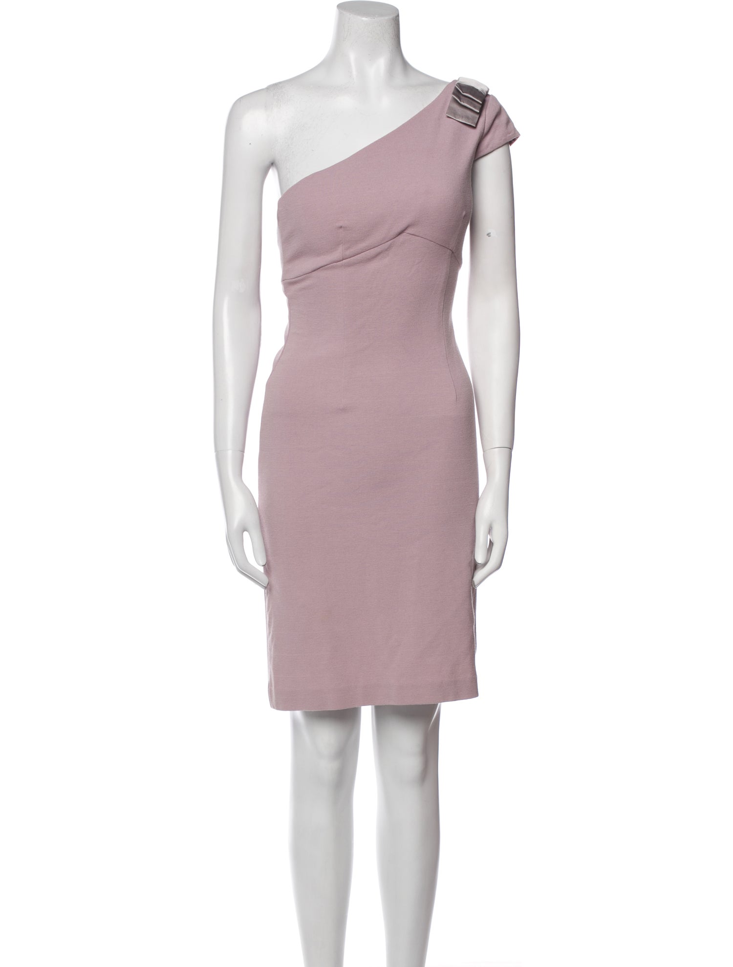 Blumarine One-Shoulder Mini Dress