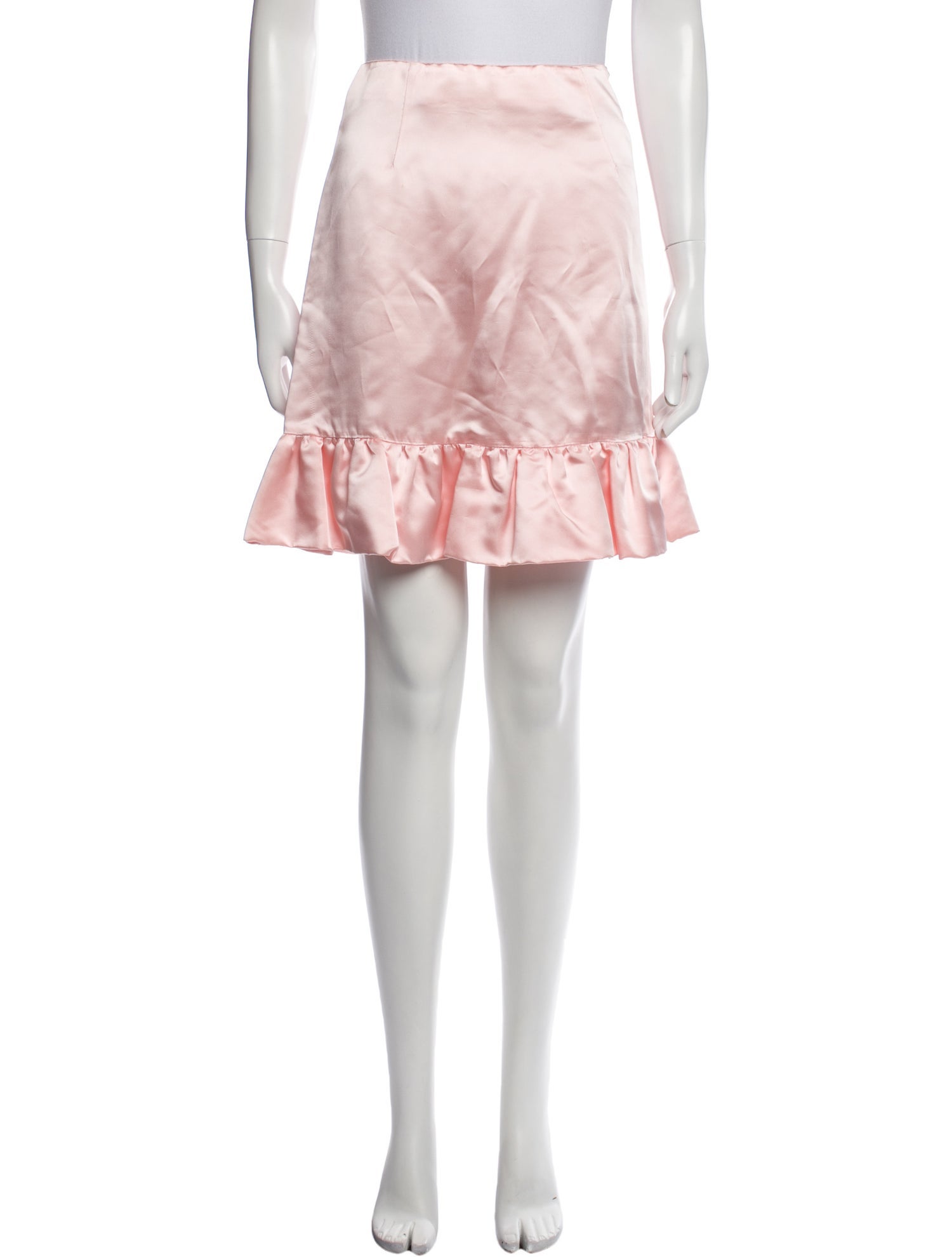 Be Blumarine Silk Mini Skirt