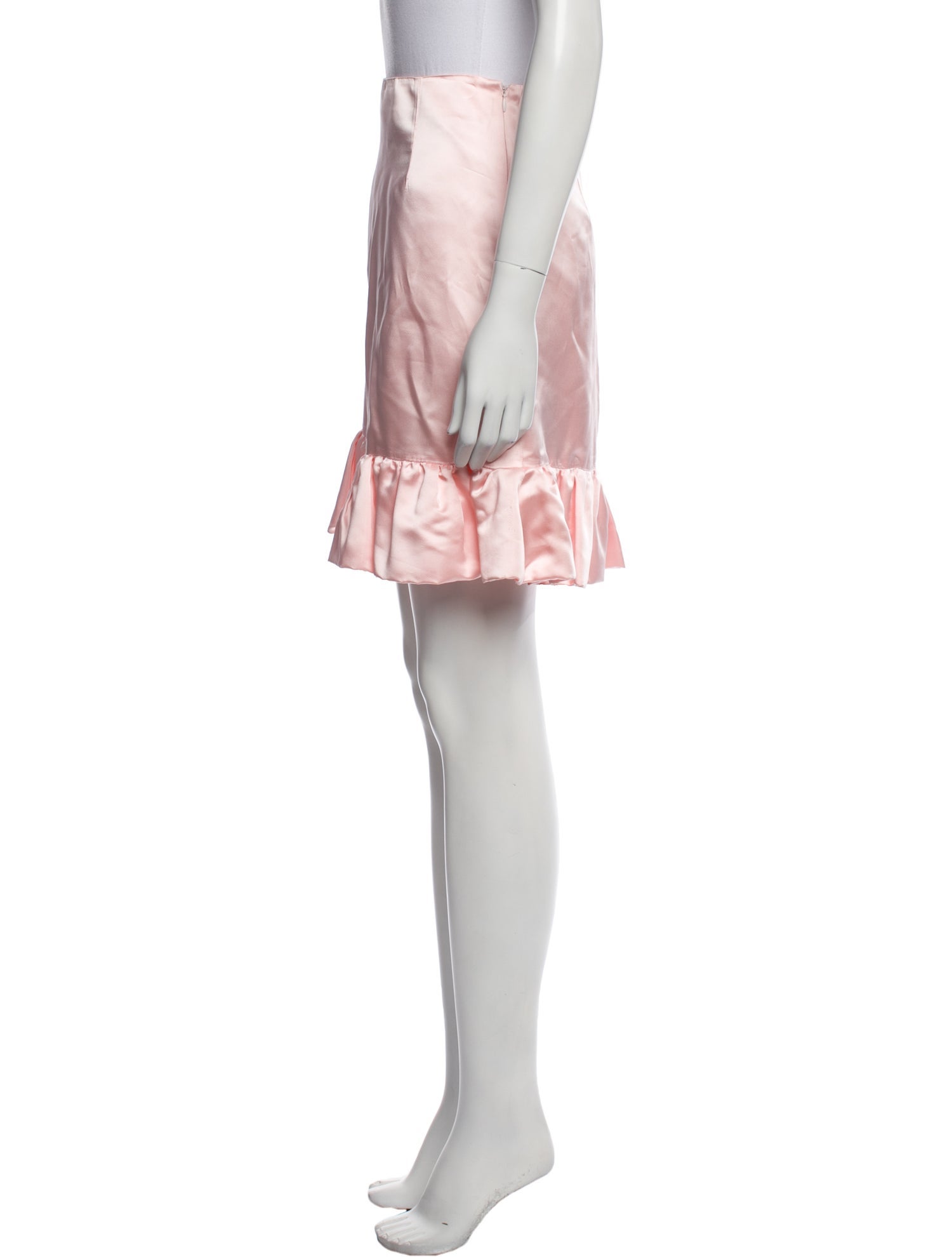 Be Blumarine Silk Mini Skirt