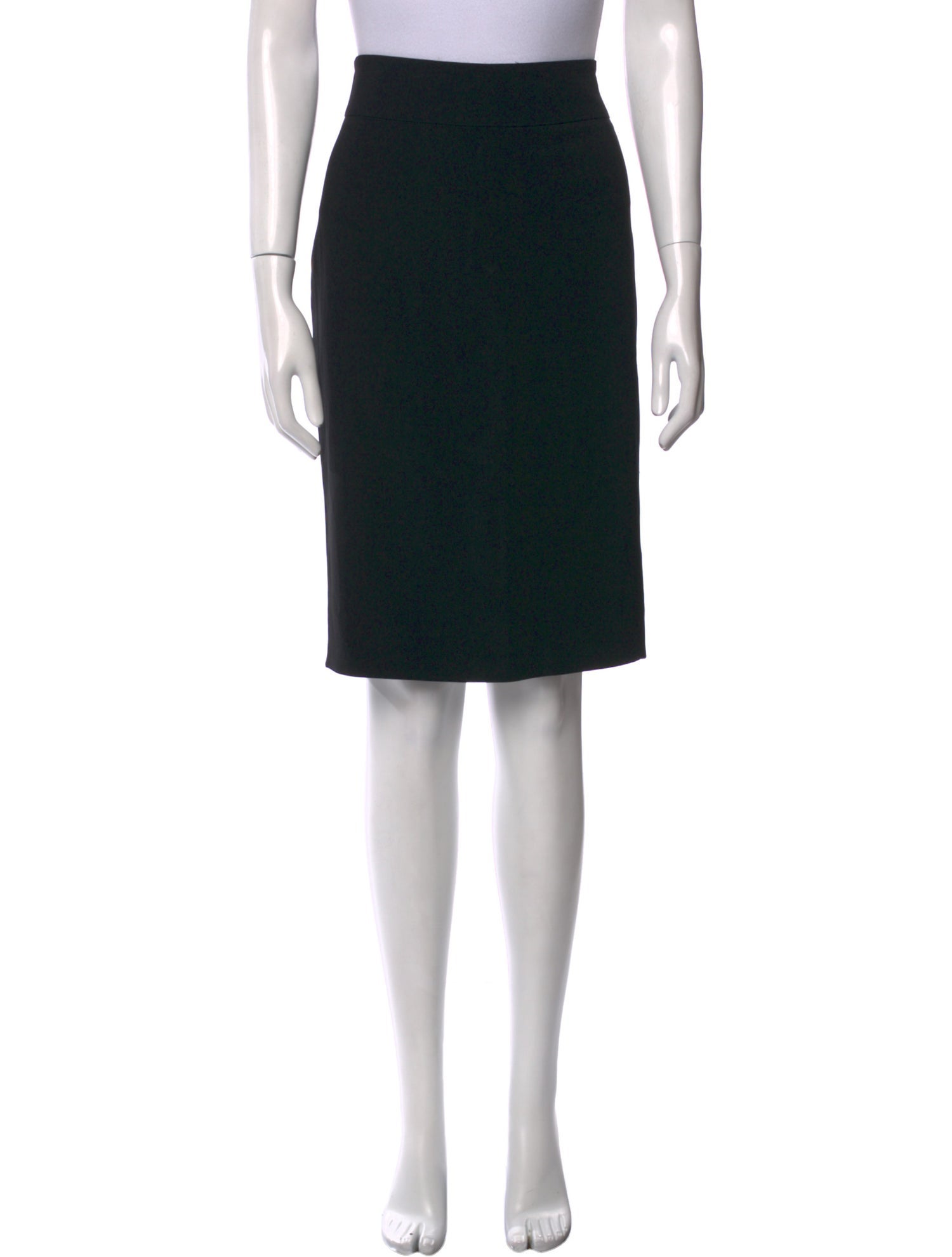 Blumarine Grosgrain Trim Knee-Length Skirt