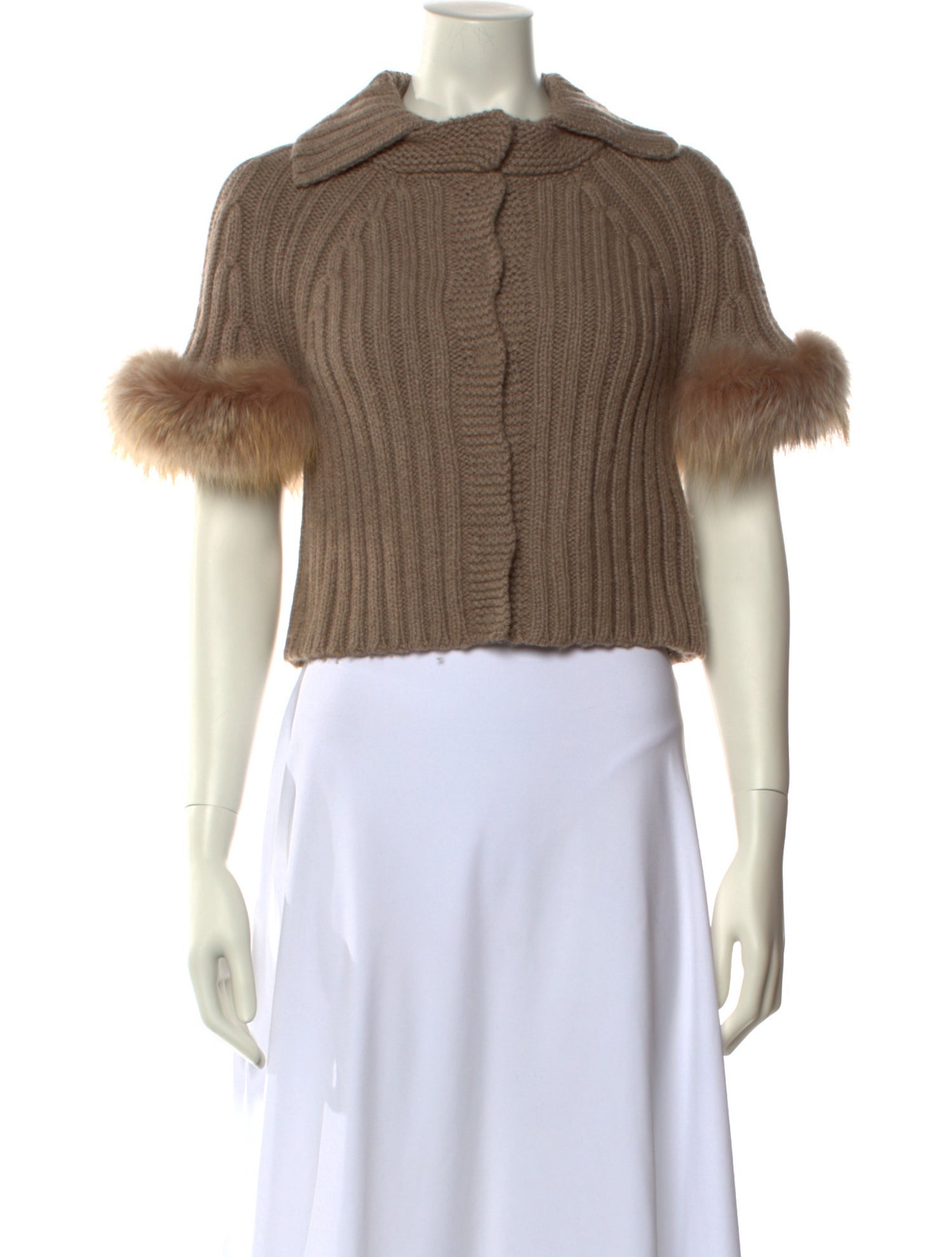 Blumarine Cashmere Crew Neck Sweater