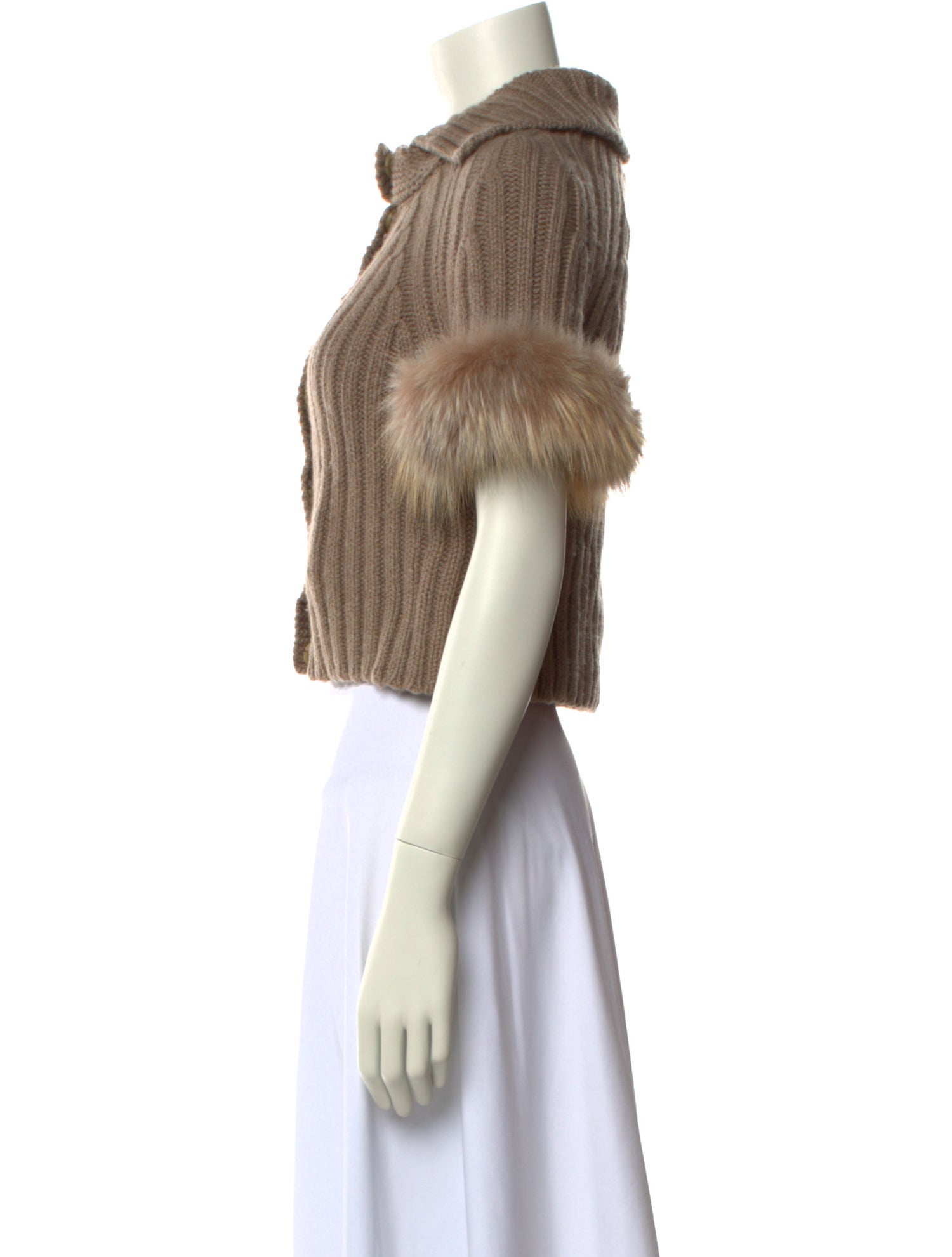 Blumarine Cashmere Crew Neck Sweater