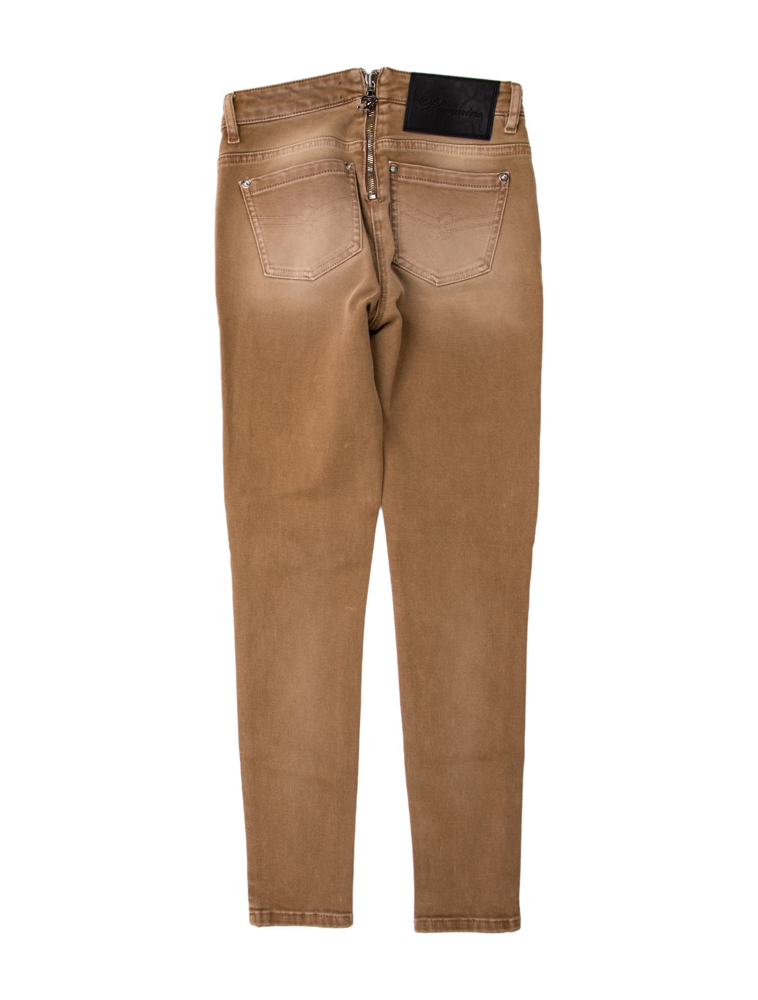 Blumarine 2021 Skinny Leg Pants