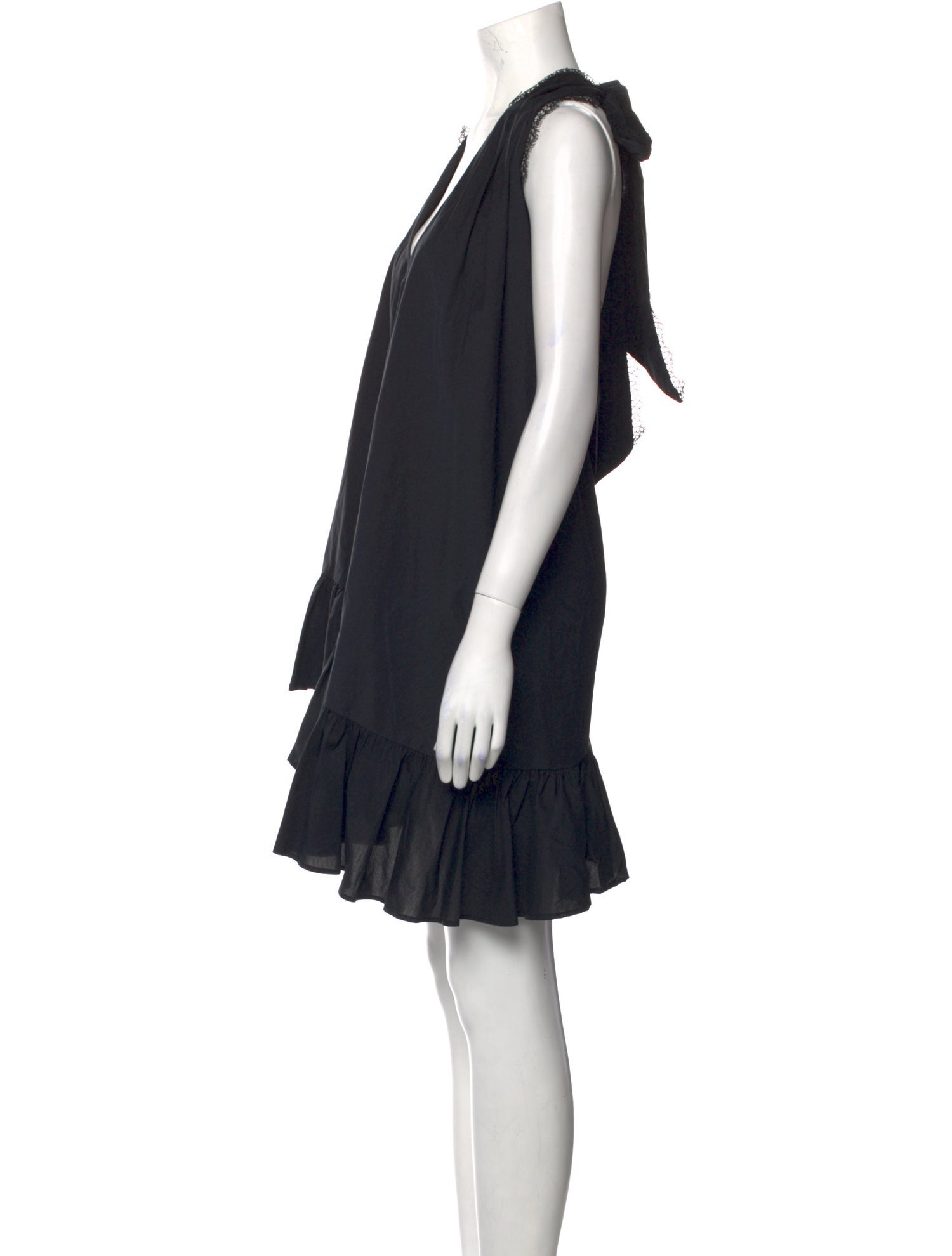 Blumarine V-Neck Mini Dress