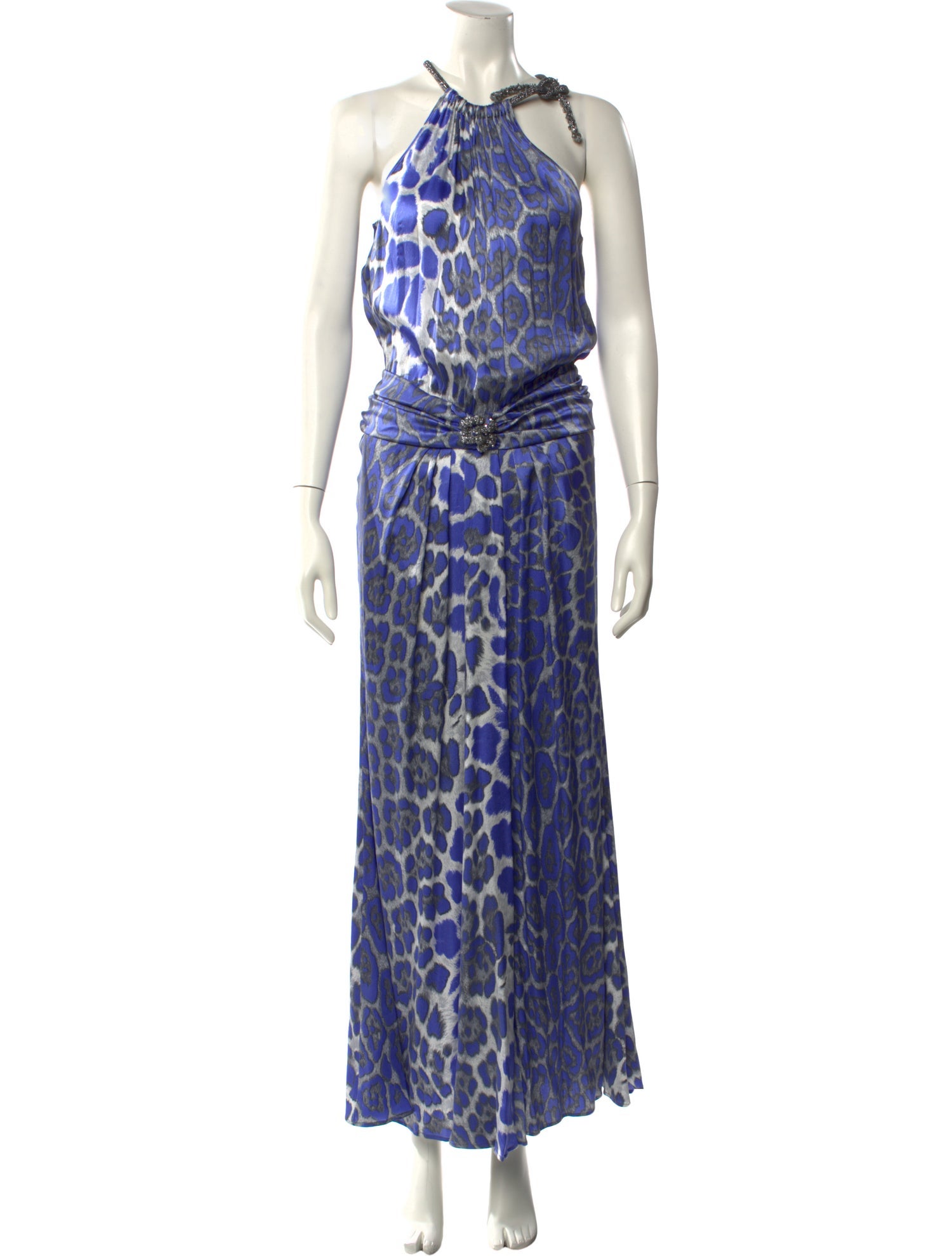 Blumarine Silk Long Dress