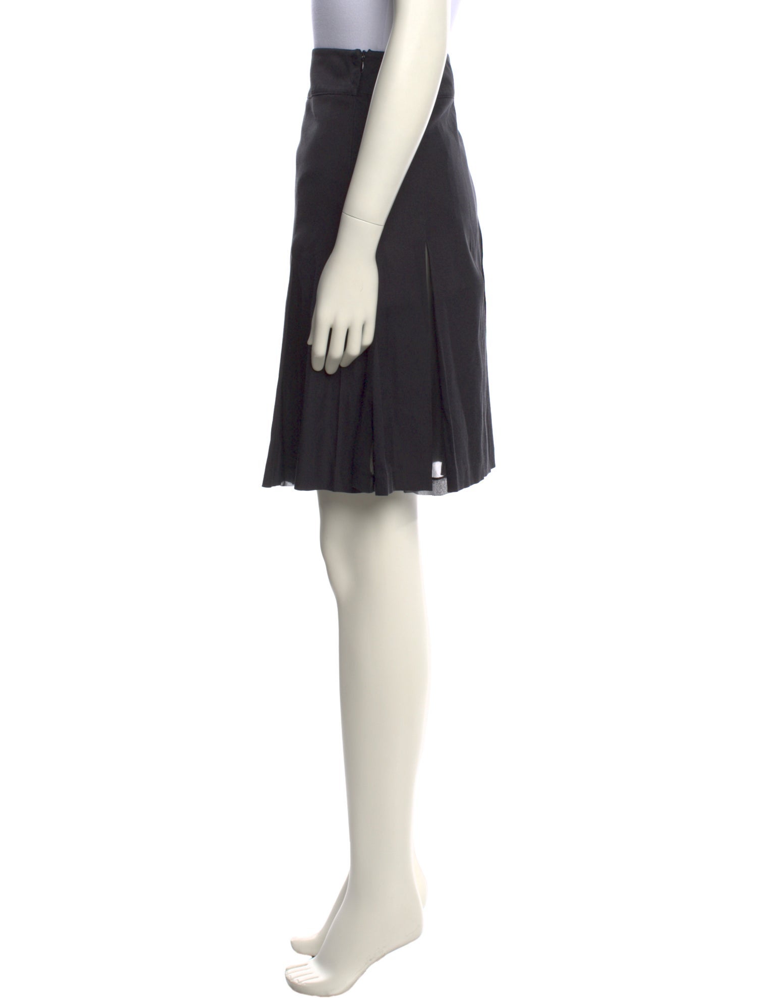 Blumarine Pleated Accents Knee-Length Skirt