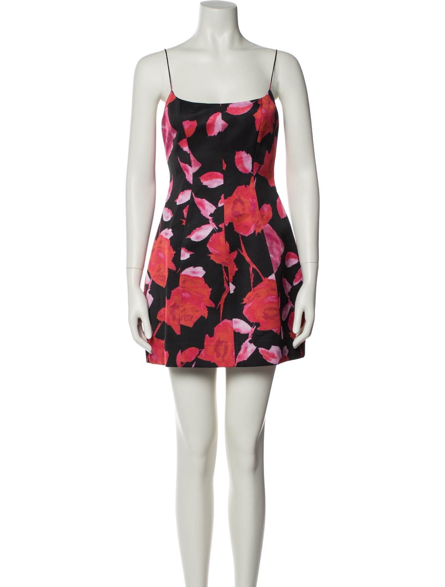 Blumarine Floral Print Mini Dress