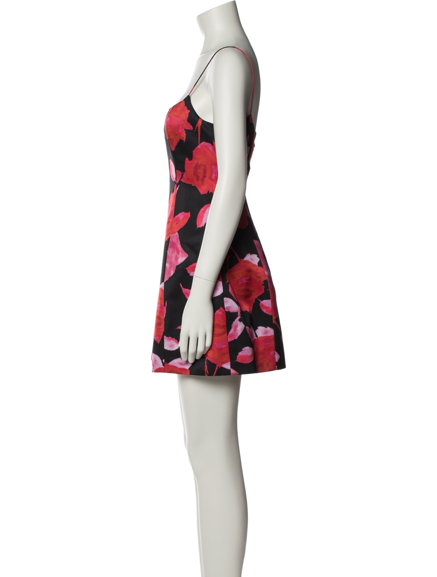 Blumarine Floral Print Mini Dress