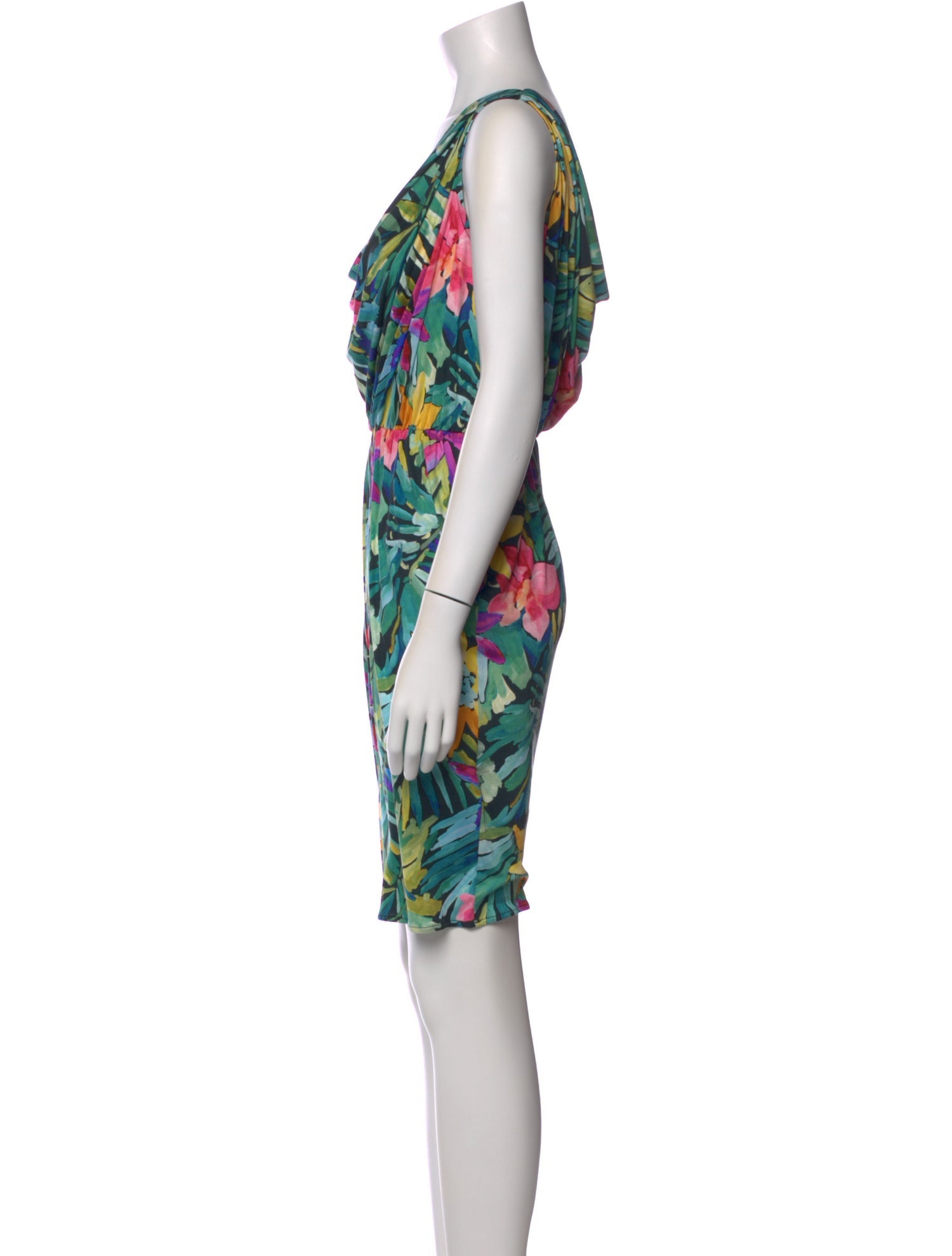 Blumarine Silk Mini Dress