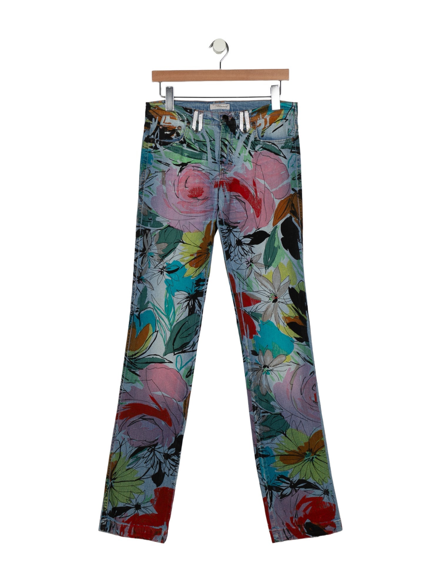 Blumarine Vintage Straight Leg Jeans