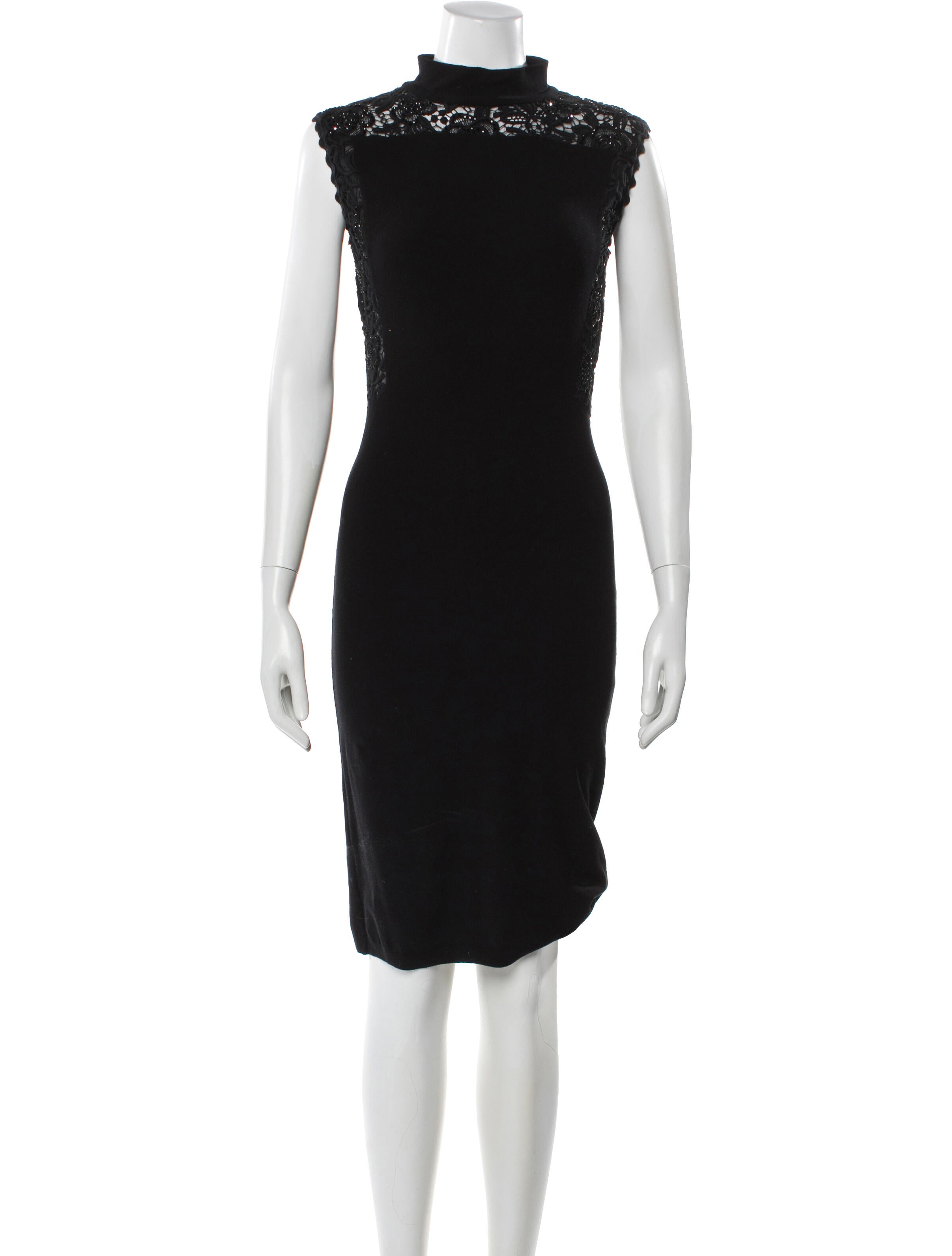 Blumarine Virgin Wool Knee-Length Dress