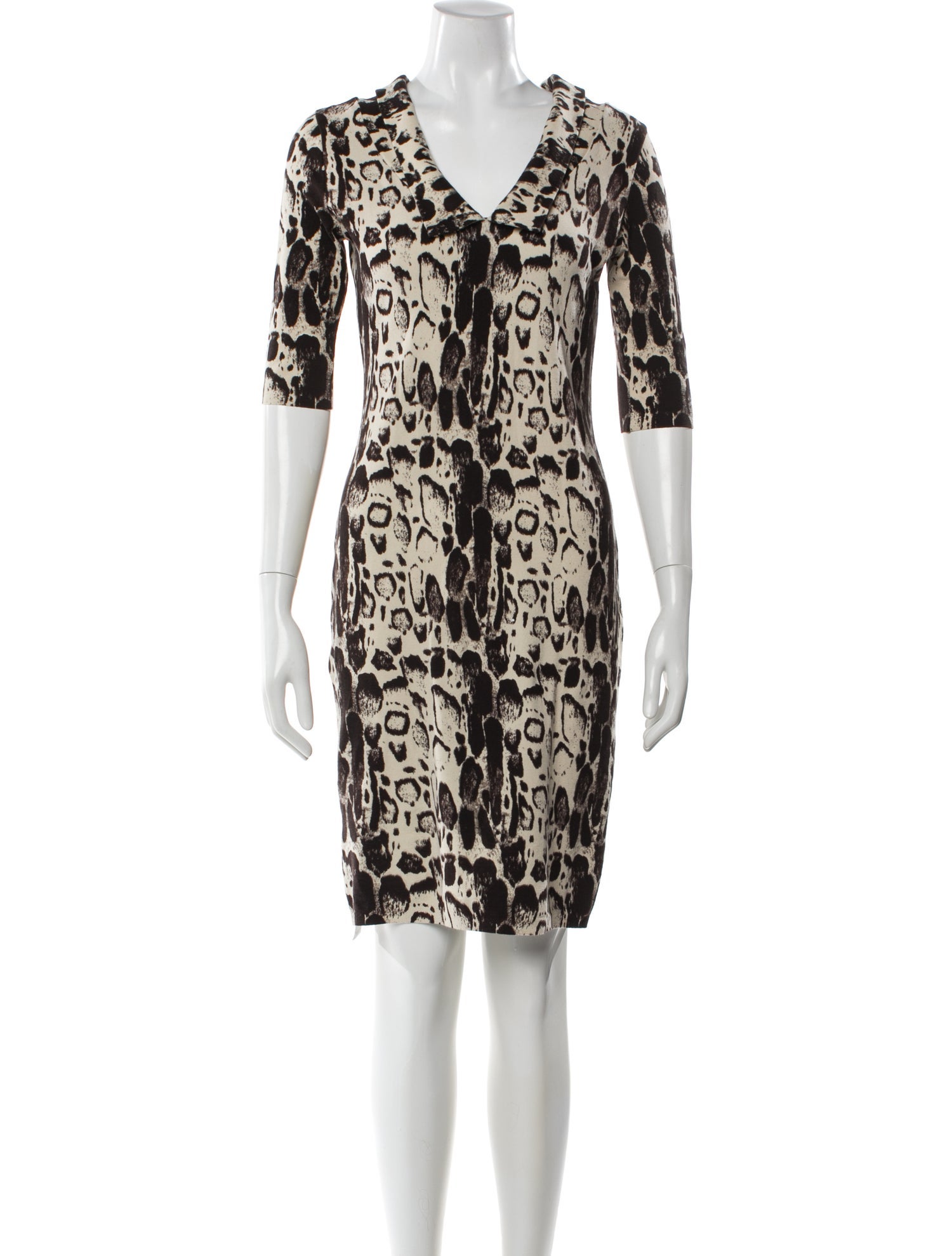 Blumarine Printed Mini Dress