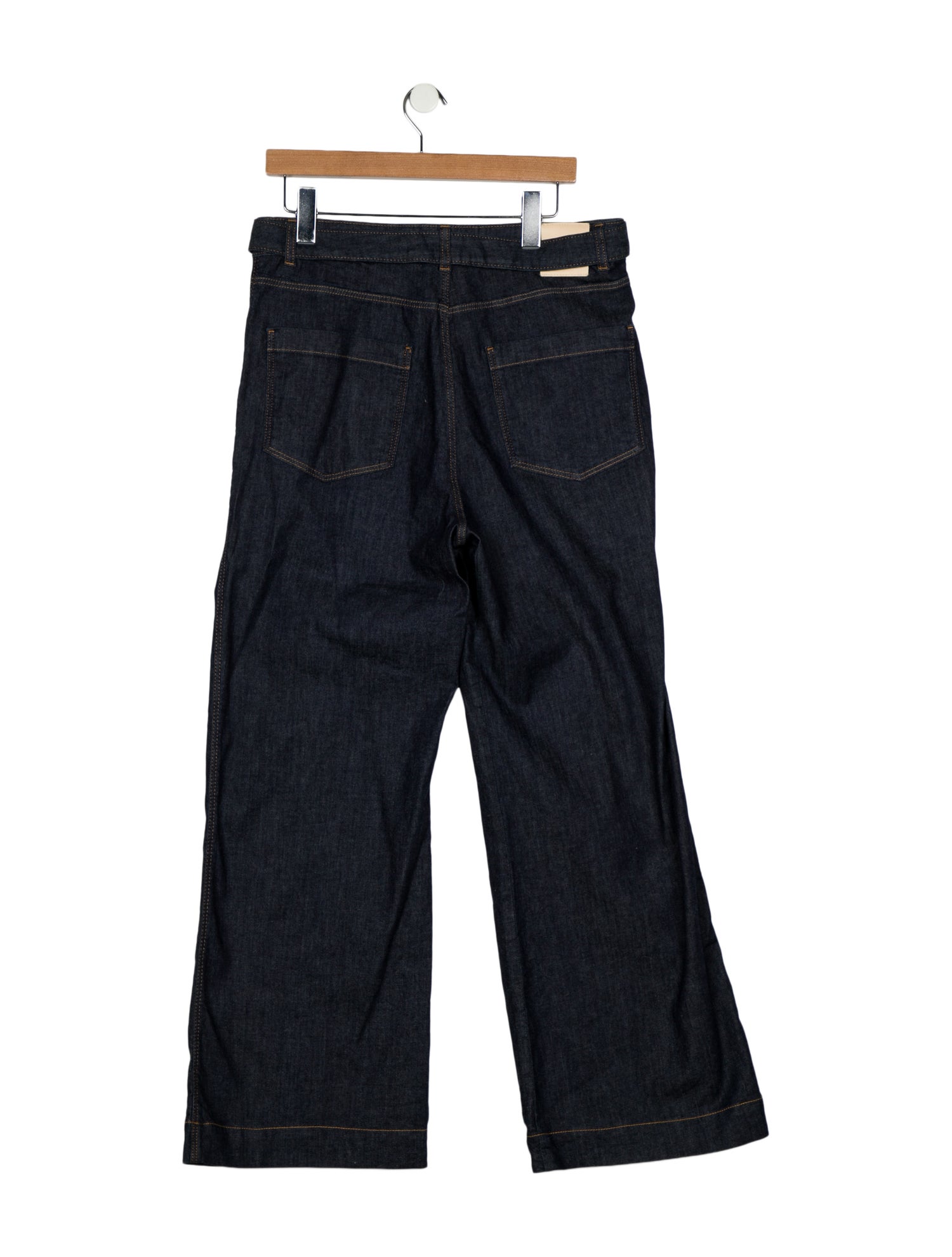 Blumarine High-Rise Wide Leg Jeans