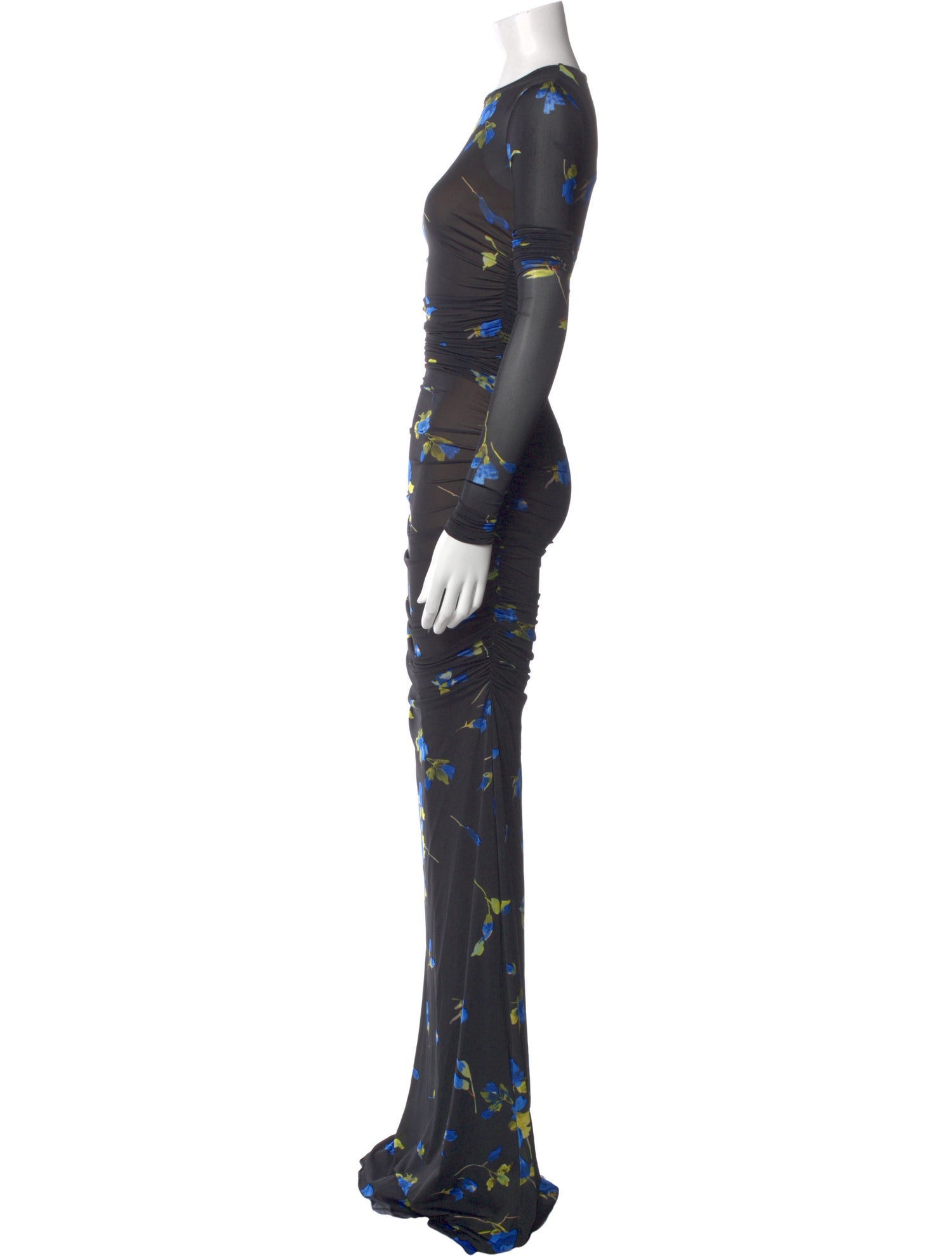 Blumarine Nylon Long Dress