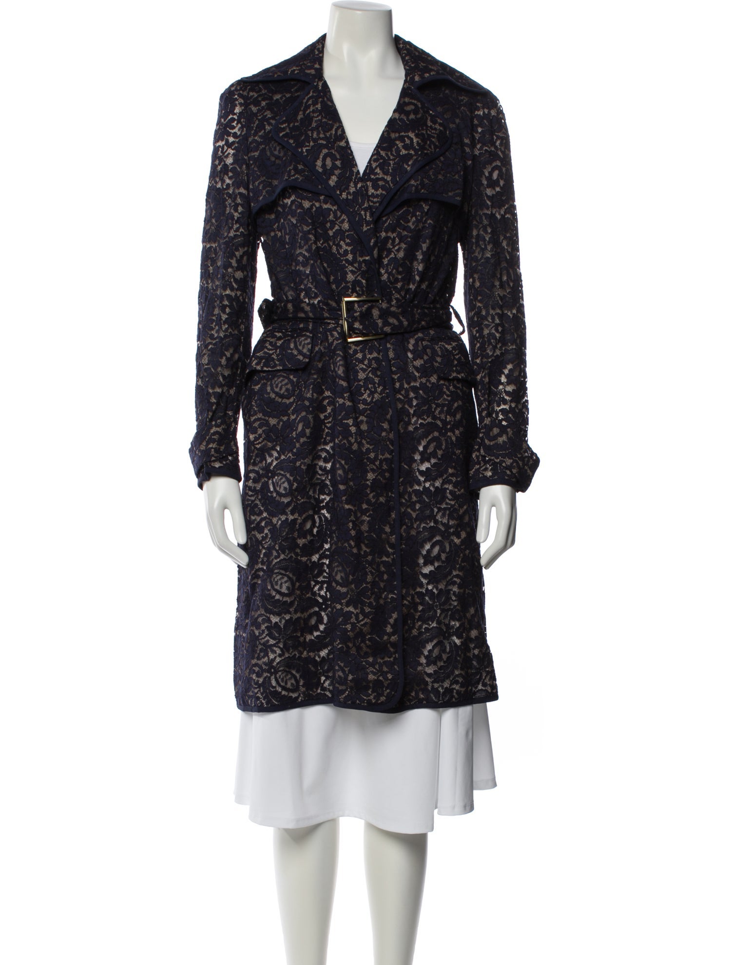 Blumarine Lace Tweed Pattern Evening Jacket