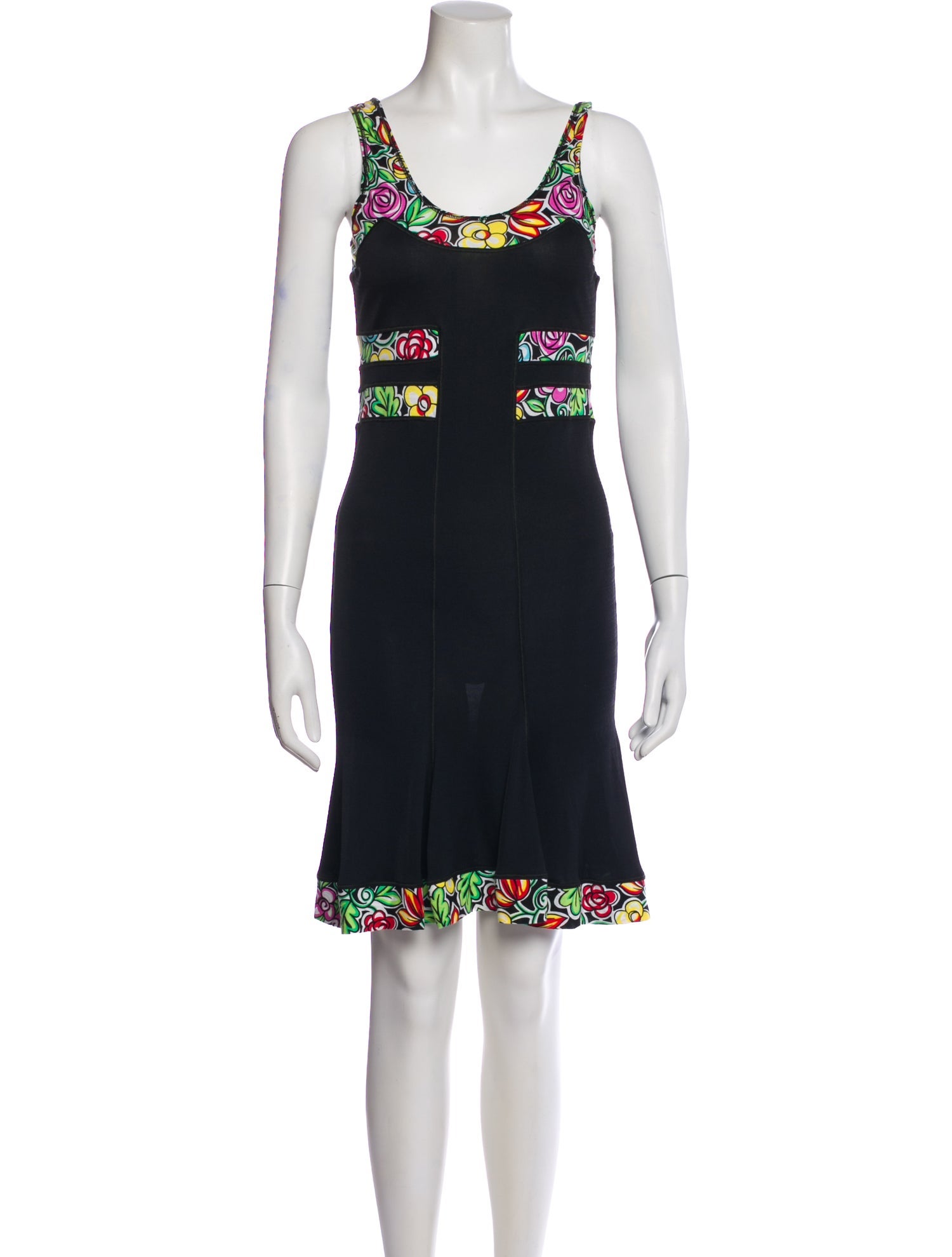 Blumarine Printed Knee-Length Dress