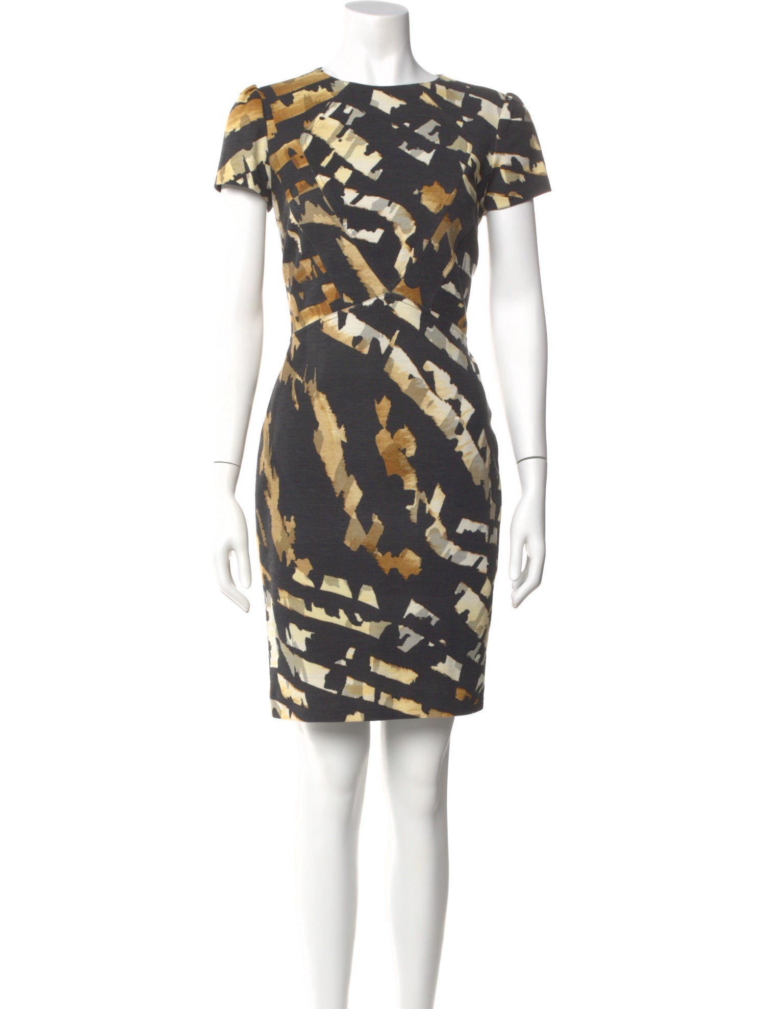 Blumarine Wool Knee-Length Dress