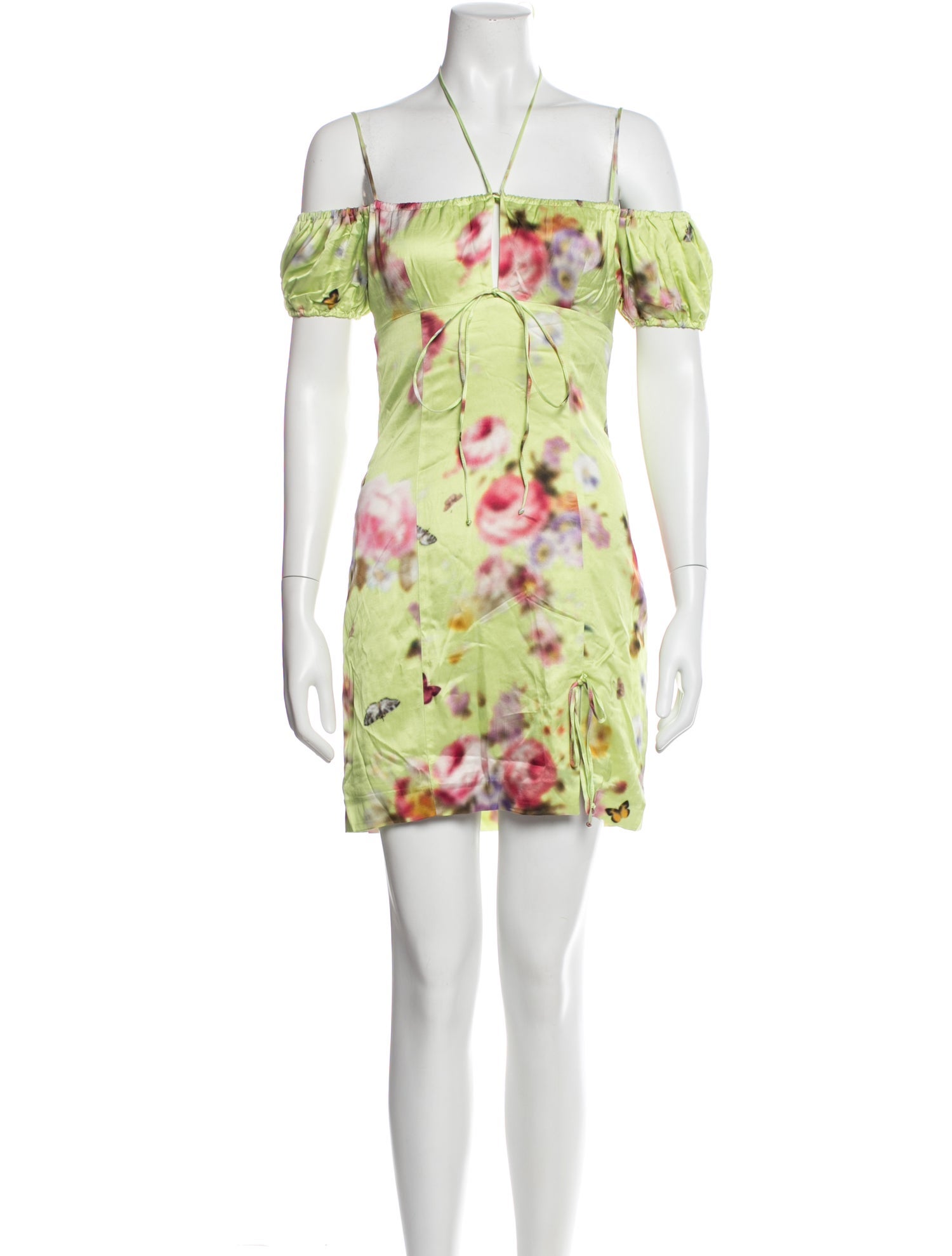 Floral Print Mini Dress