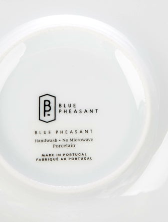 Blue Pheasant 24 Piece Porcelain Tableware Set