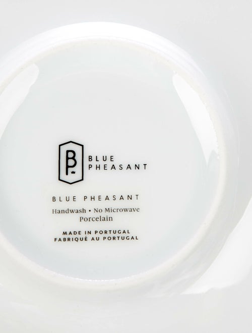 Blue Pheasant 24 Piece Porcelain Tableware Set