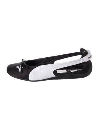 Balenciaga x Puma Colorblock Pattern Slingback Flats