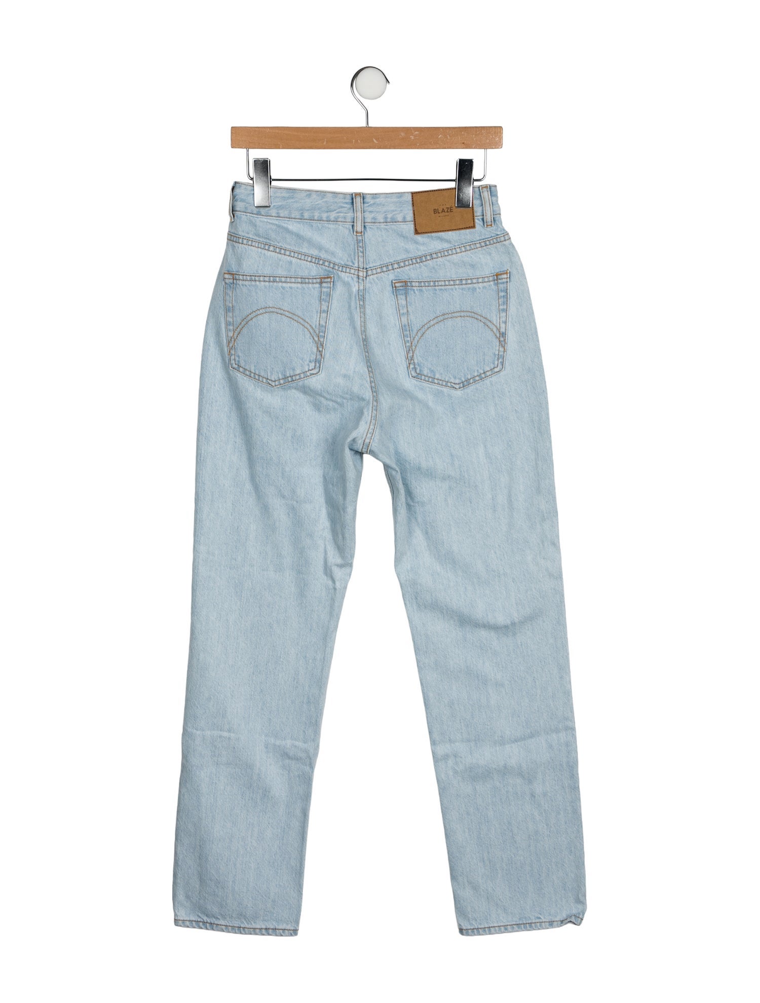 Blazé Milano High-Rise Straight Leg Jeans