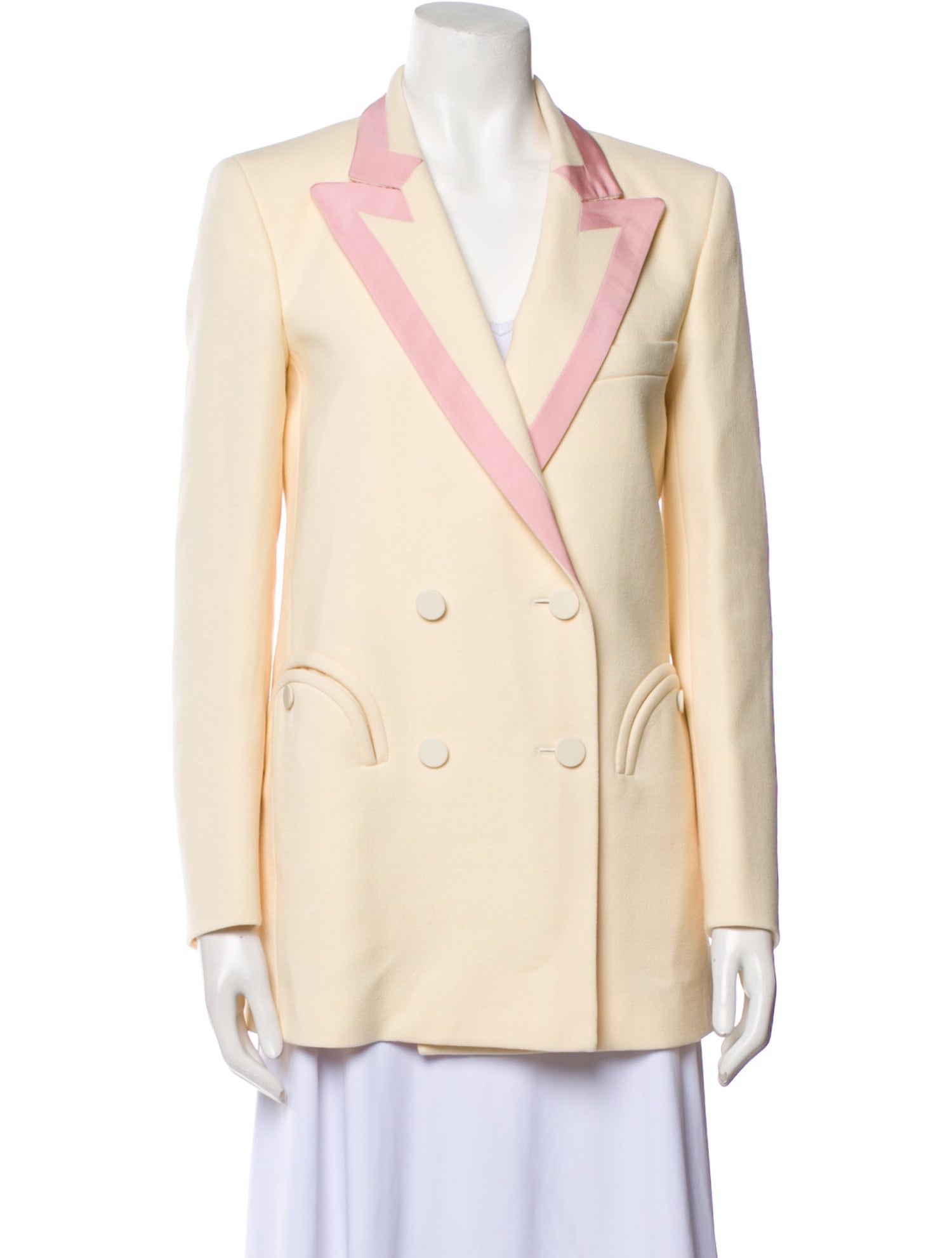 Blazé Milano Wool Striped Coat