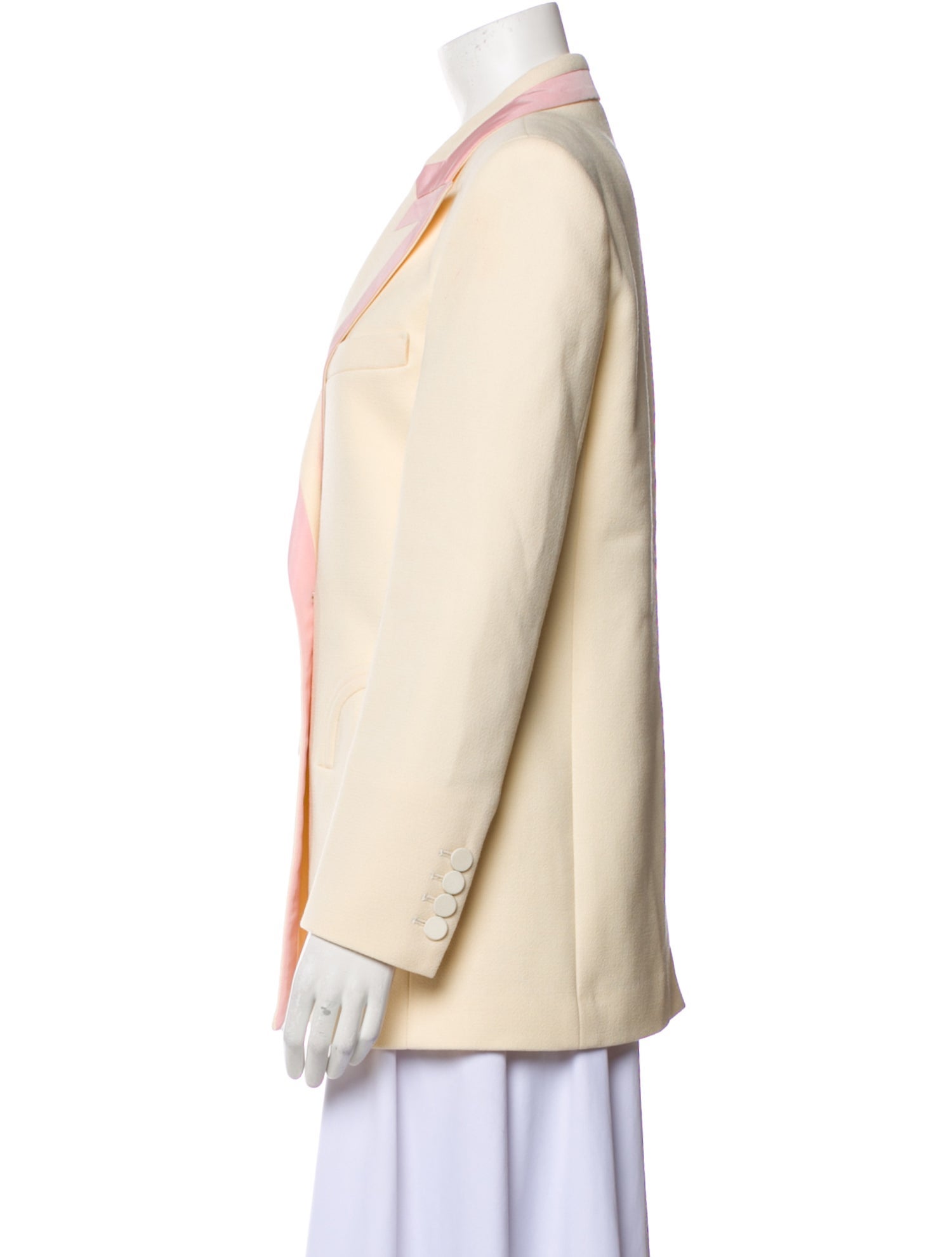 Blazé Milano Wool Striped Coat