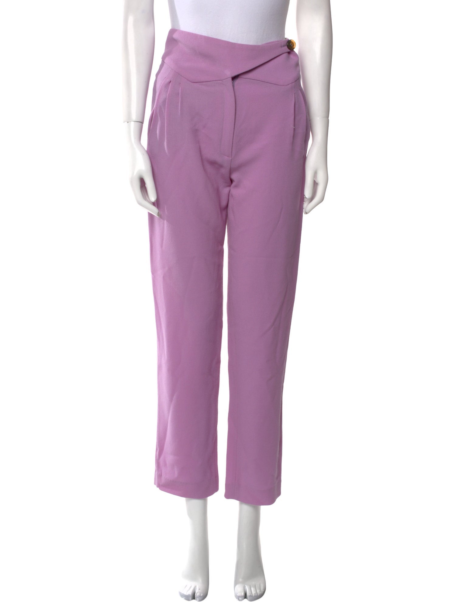 Blazé Milano Virgin Wool Straight Leg Pants