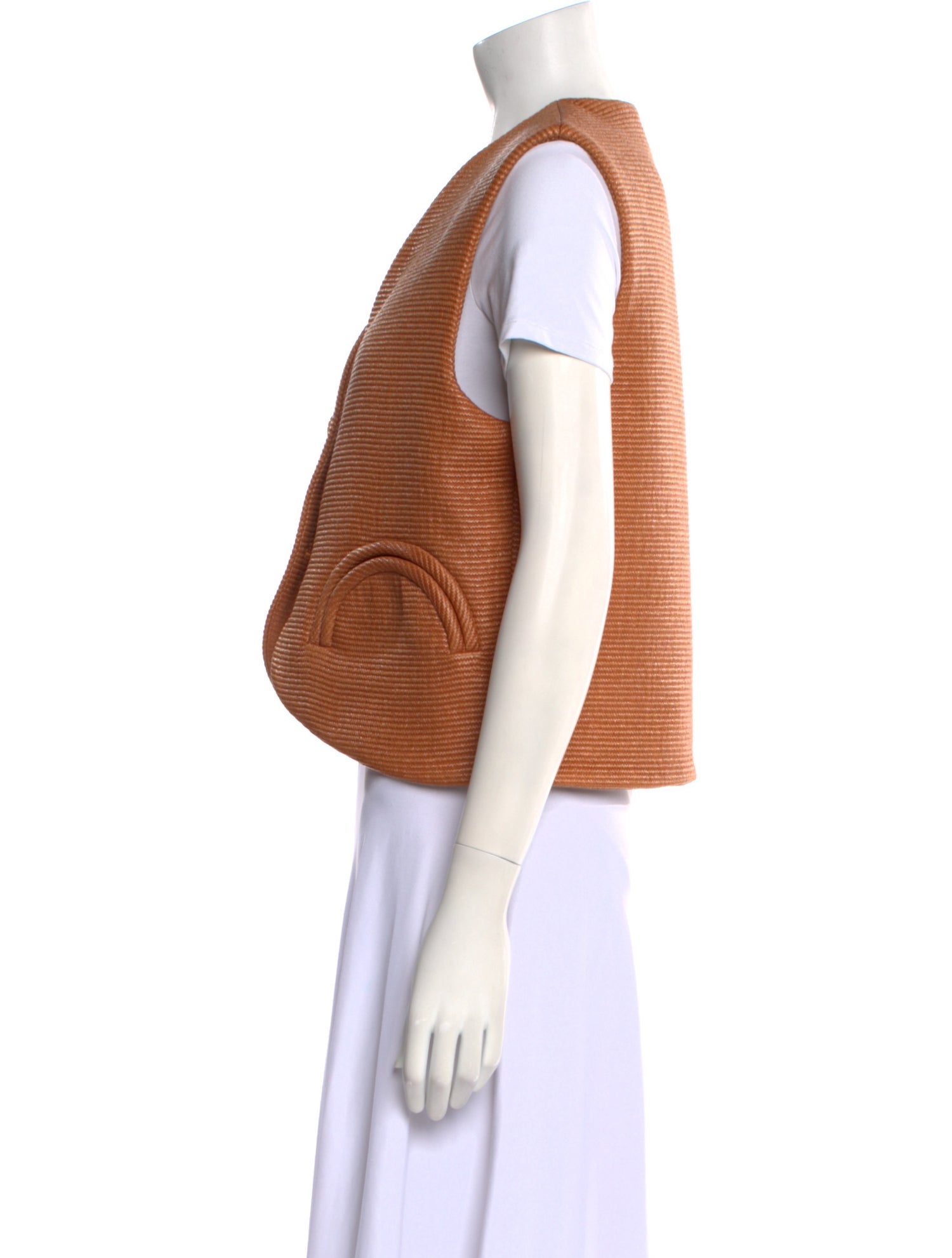 Blazé Milano V-Neck Short Sleeve Crop Top w/ Tags