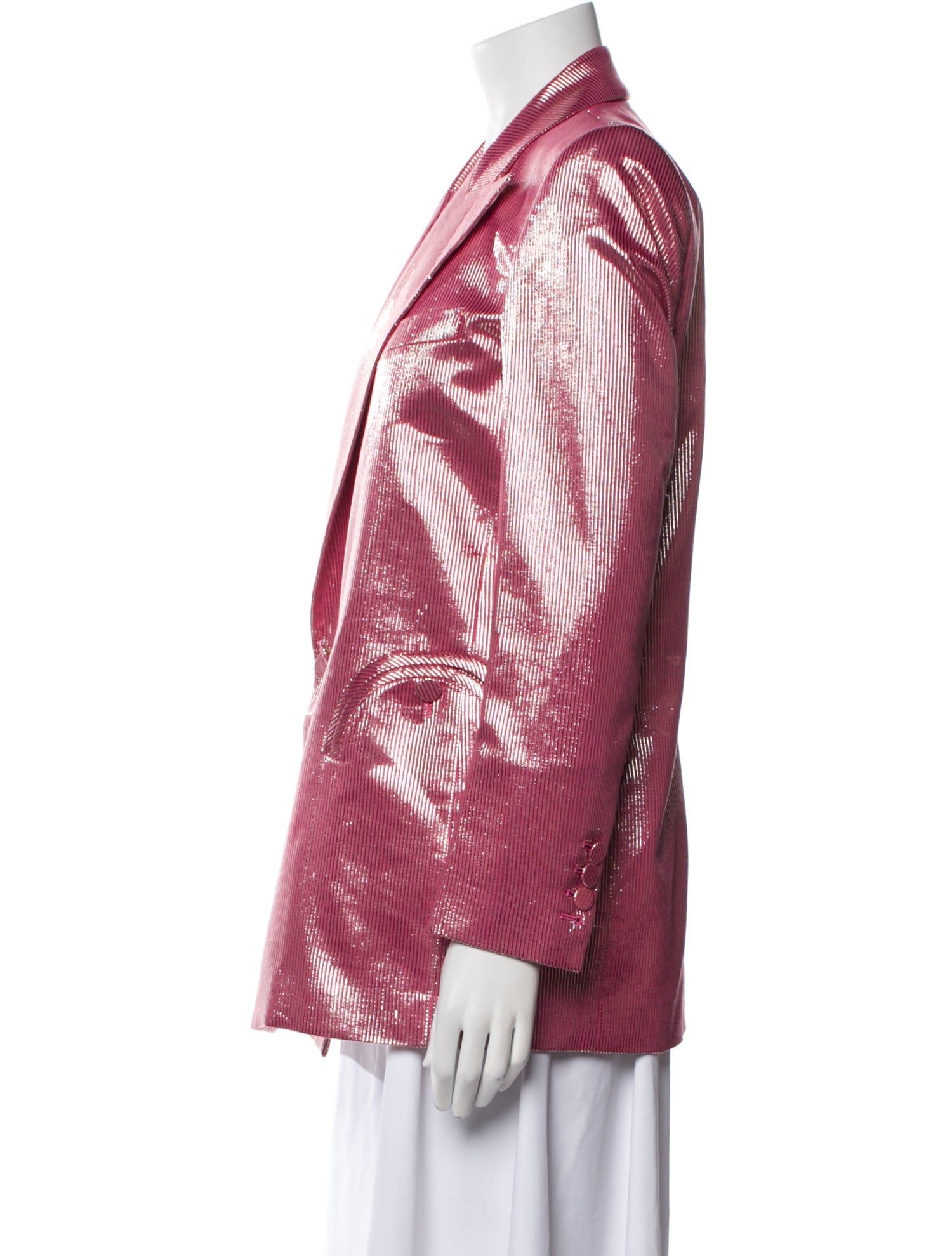 Blazé Milano Silk Striped Blazer