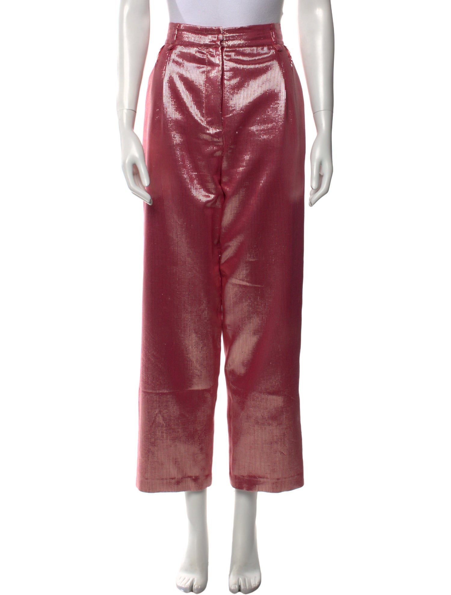 Blazé Milano Silk Straight Leg Pants