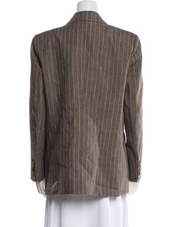 Blazé Milano Linen Striped Blazer