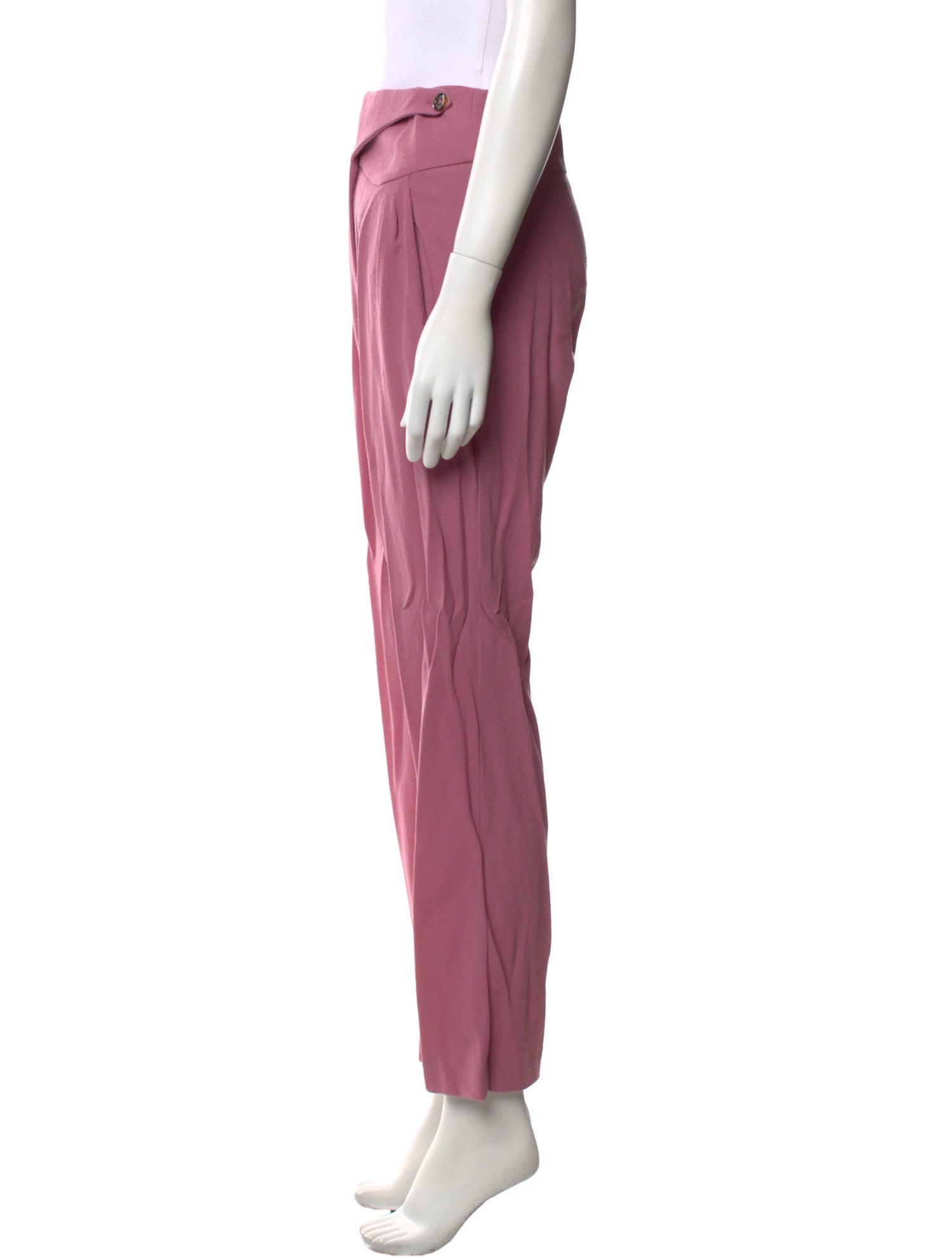 Blazé Milano Virgin Wool Straight Leg Pants