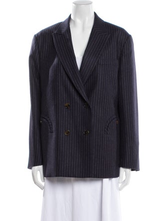 Blazé Milano Virgin Wool Striped Blazer
