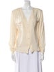 Blazé Milano Silk V-Neck Blouse