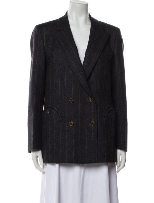 Blazé Milano Virgin Wool Striped Blazer