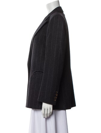 Blazé Milano Virgin Wool Striped Blazer