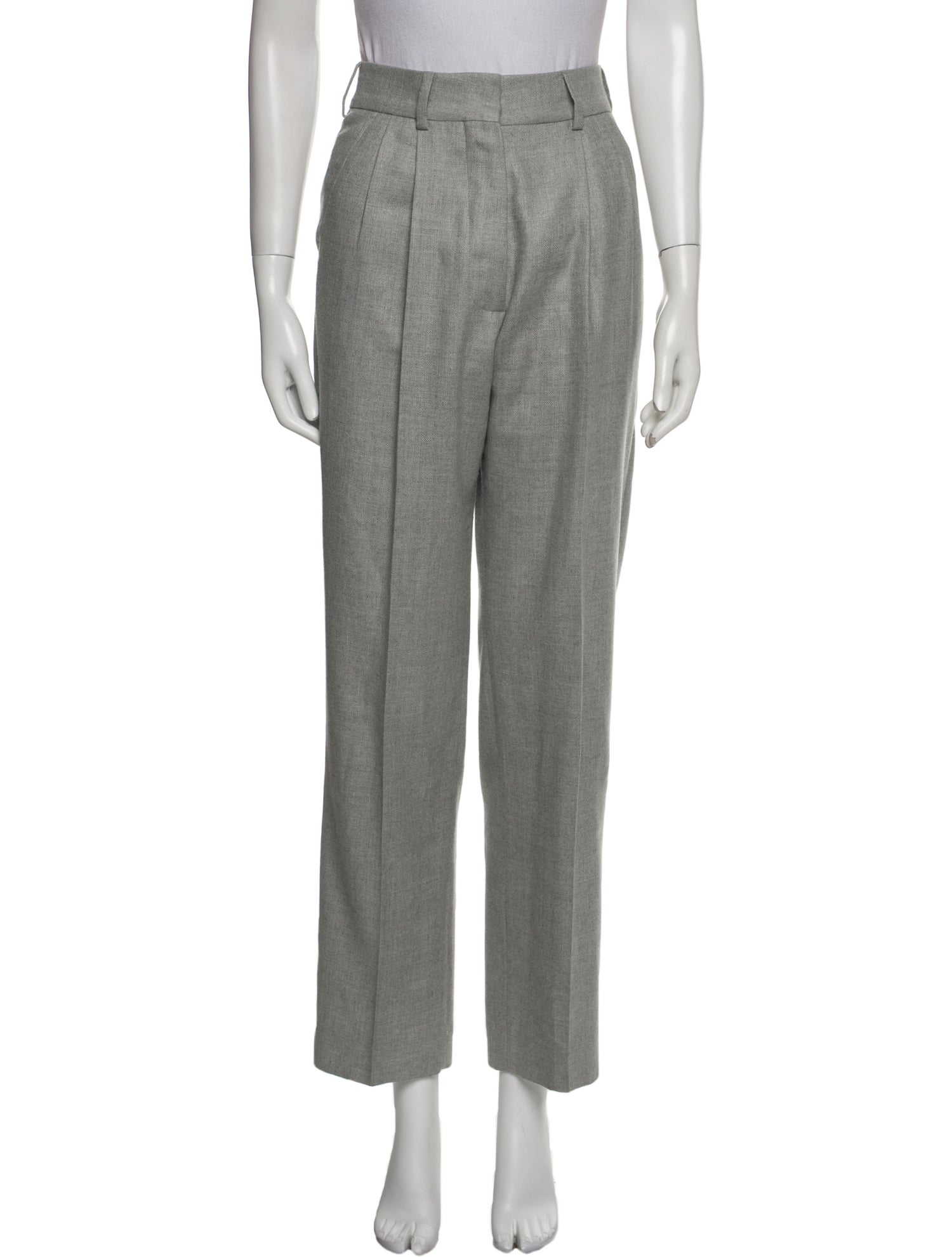 Blazé Milano Silk Straight Leg Pants