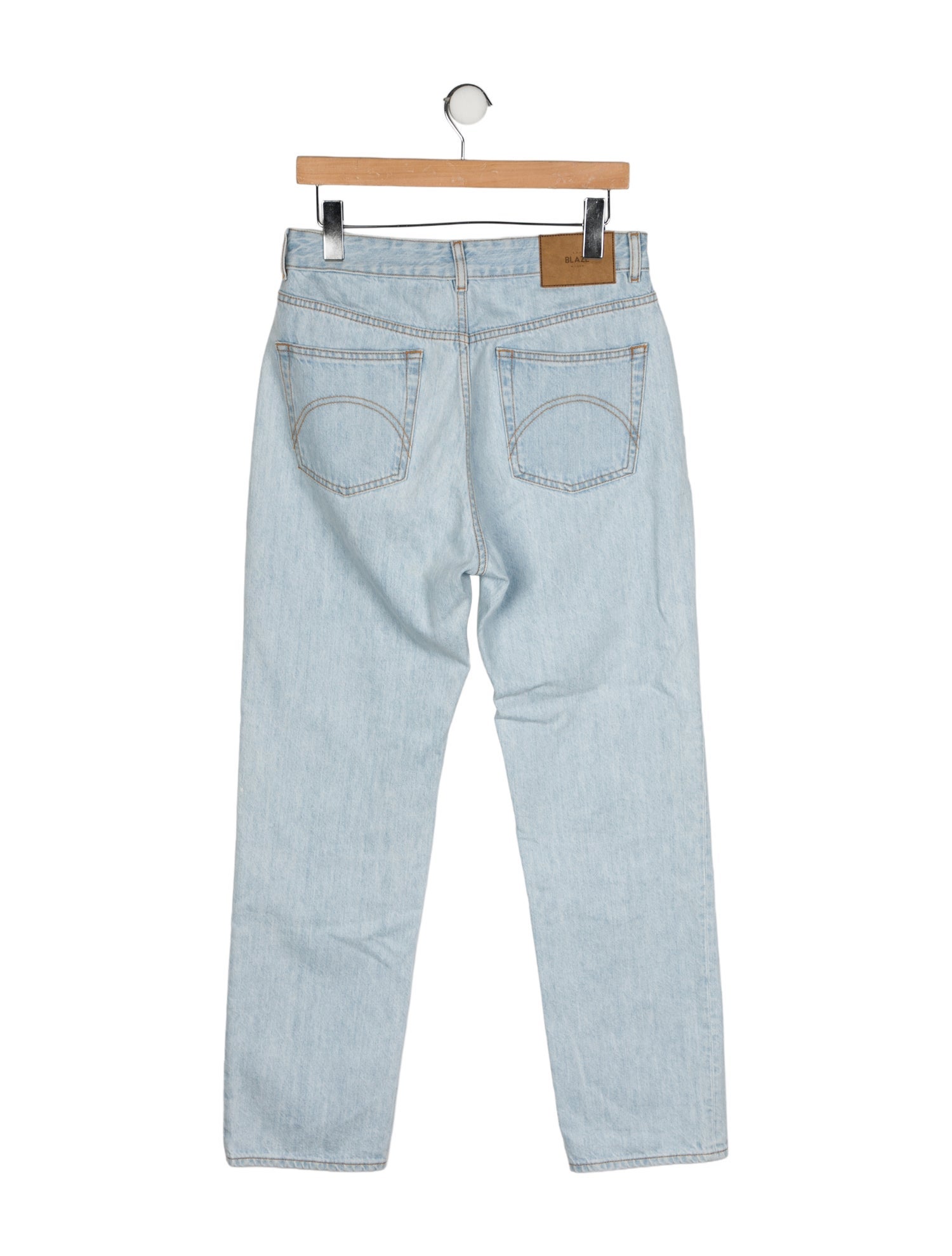 Blazé Milano High-Rise Straight Leg Jeans