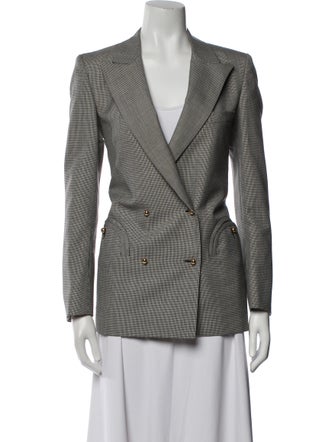 Blazé Milano Houndstooth Print Blazer