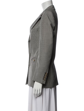 Blazé Milano Houndstooth Print Blazer