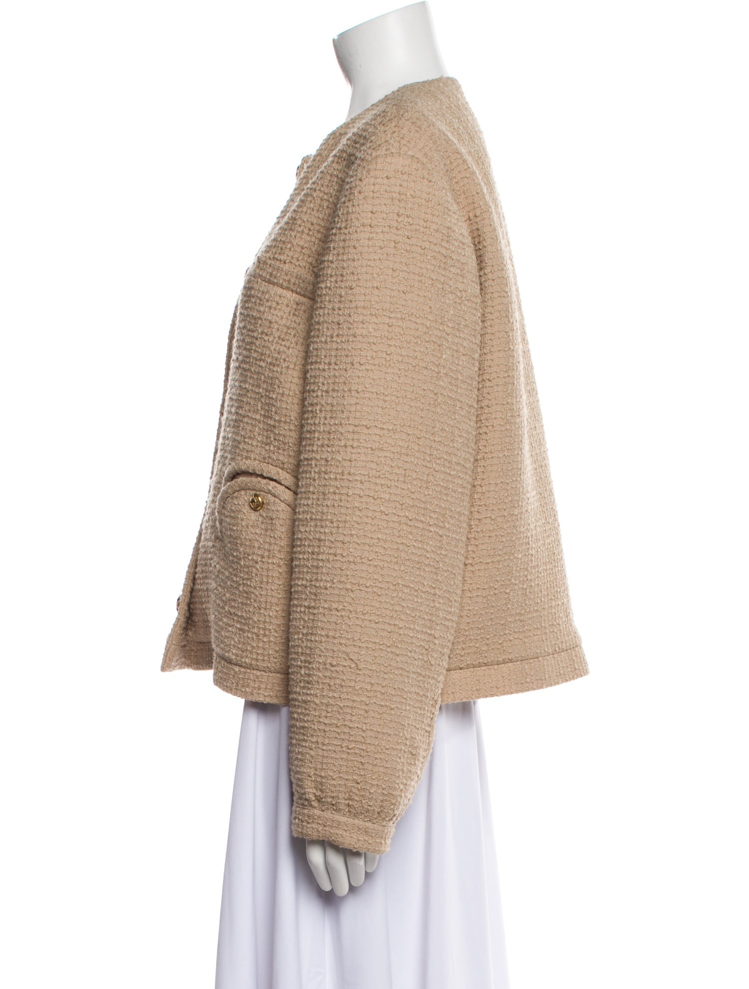 Blazé Milano Wool Tweed Pattern Jacket