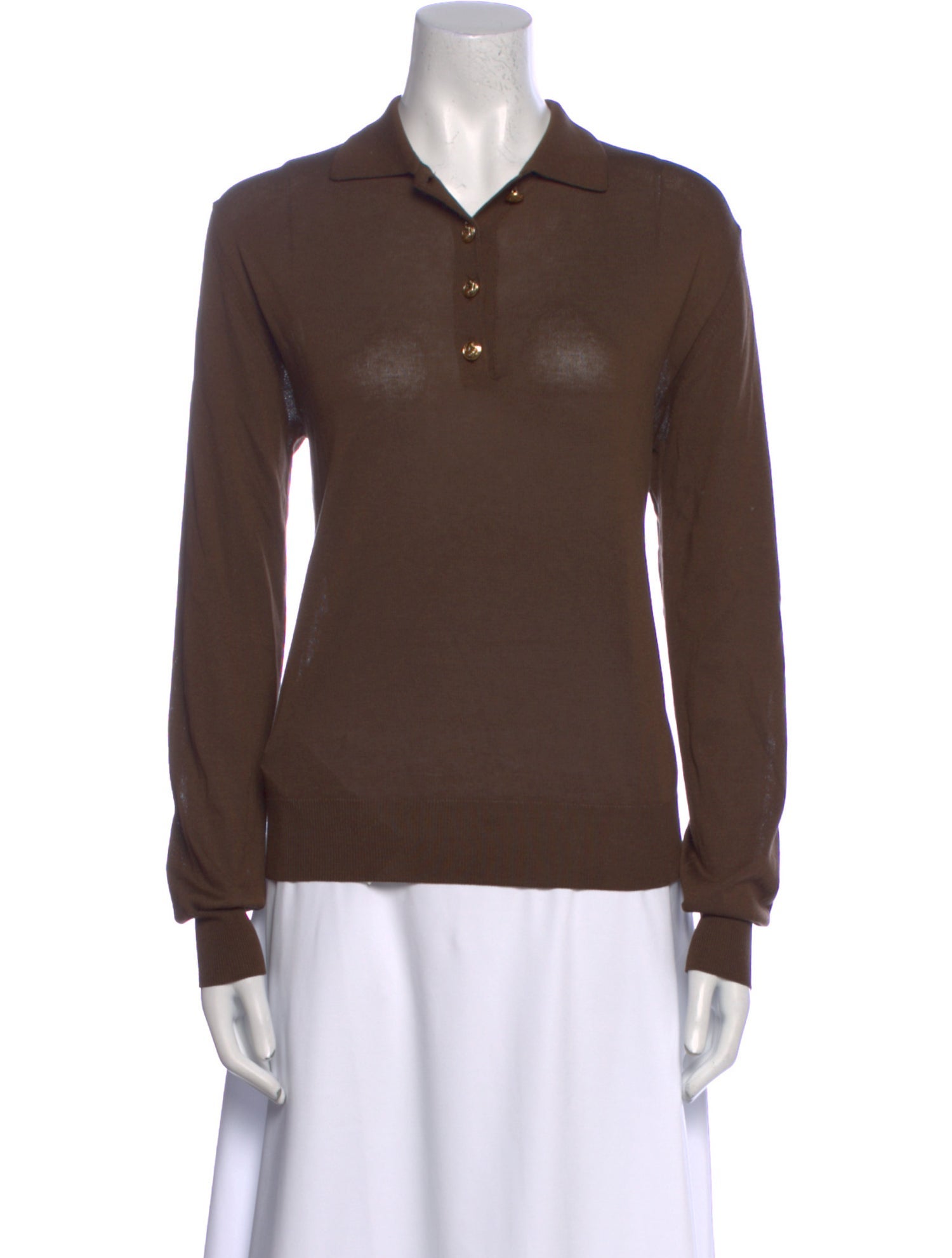 Blazé Milano Silk Long Sleeve Polo