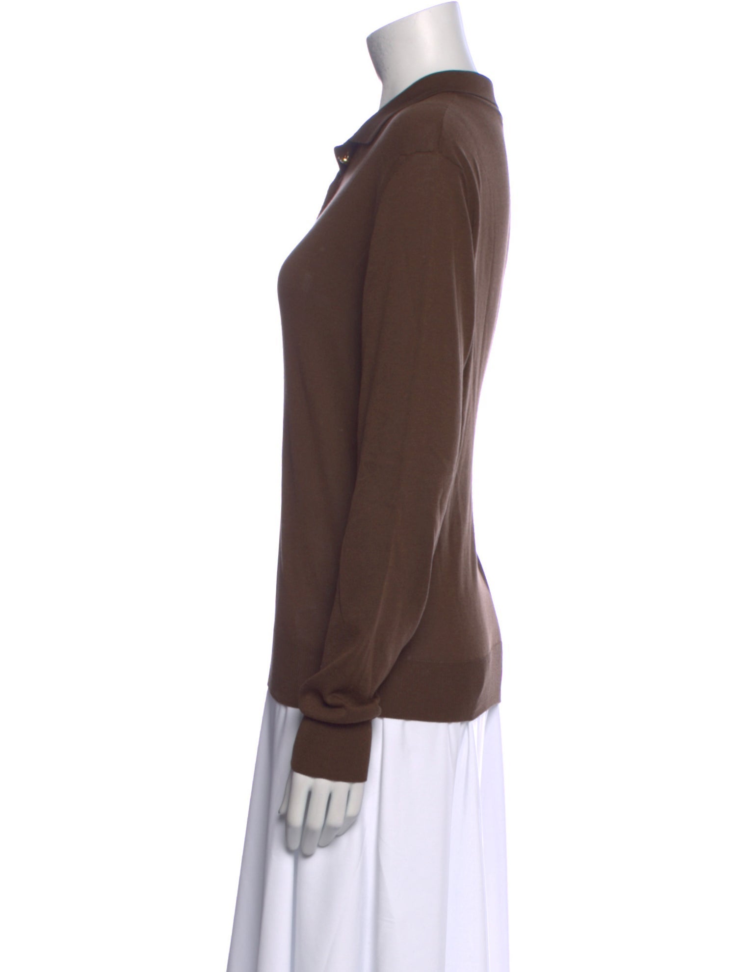 Blazé Milano Silk Long Sleeve Polo