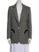 Blazé Milano Wool Striped Coat