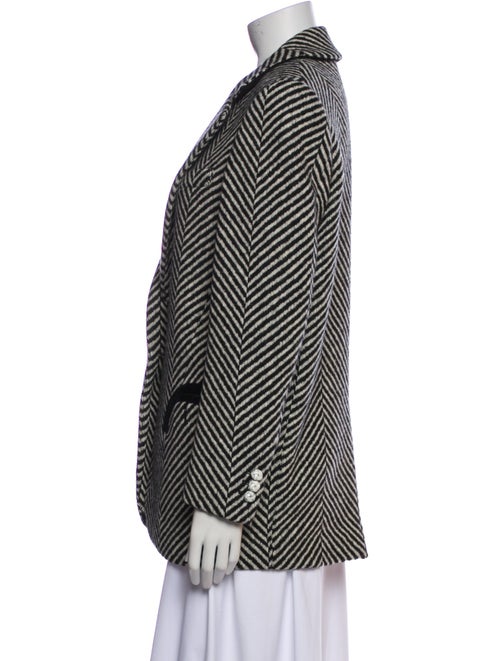 Blazé Milano Wool Striped Coat