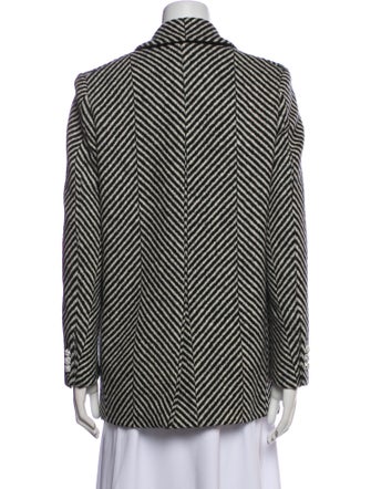 Blazé Milano Wool Striped Coat