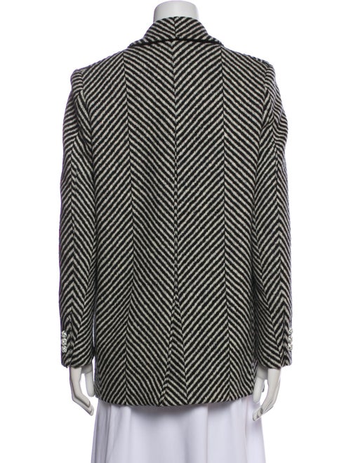 Blazé Milano Wool Striped Coat
