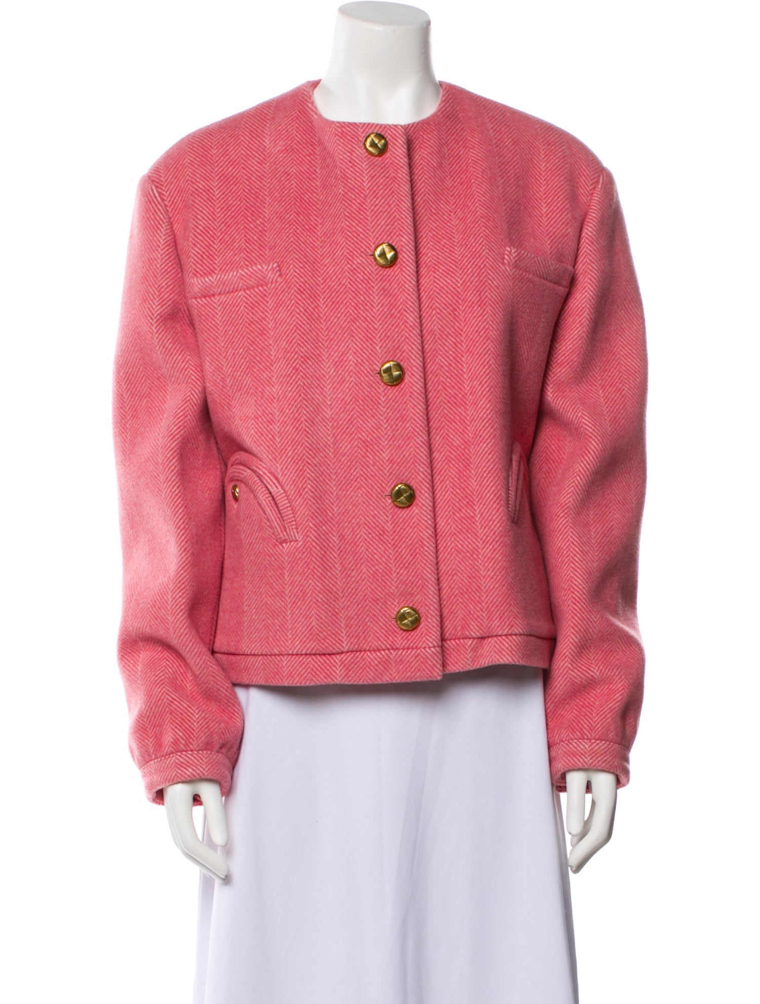 Blazé Milano Virgin Wool Tweed Pattern Evening Jacket